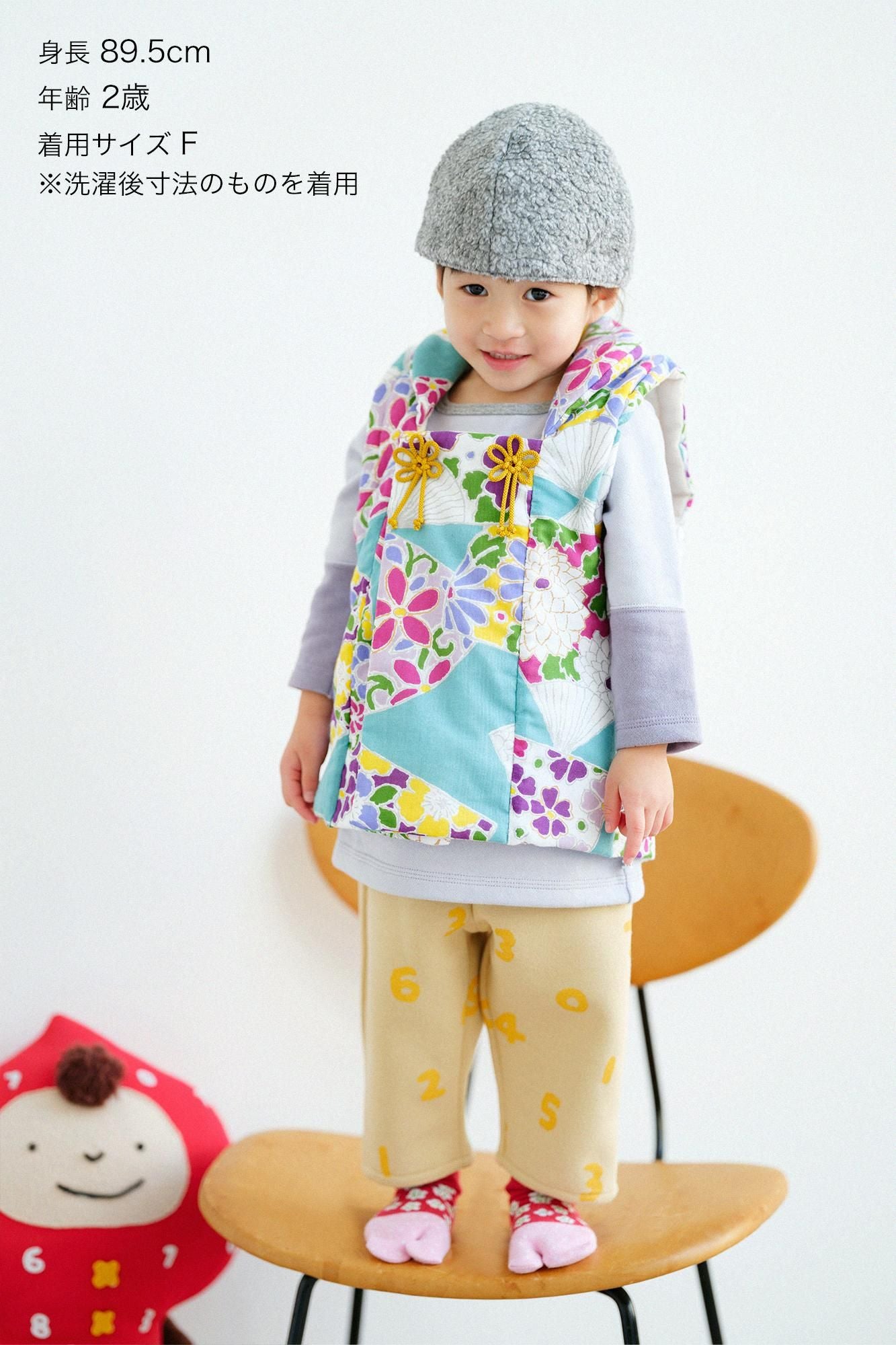 ●伊勢木棉 方領背心 背御守／扇子