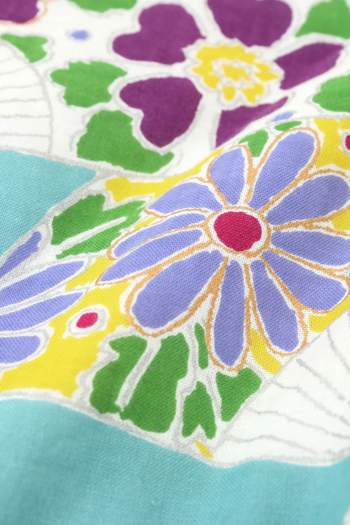 ●伊勢木棉 方領背心 背御守／扇子