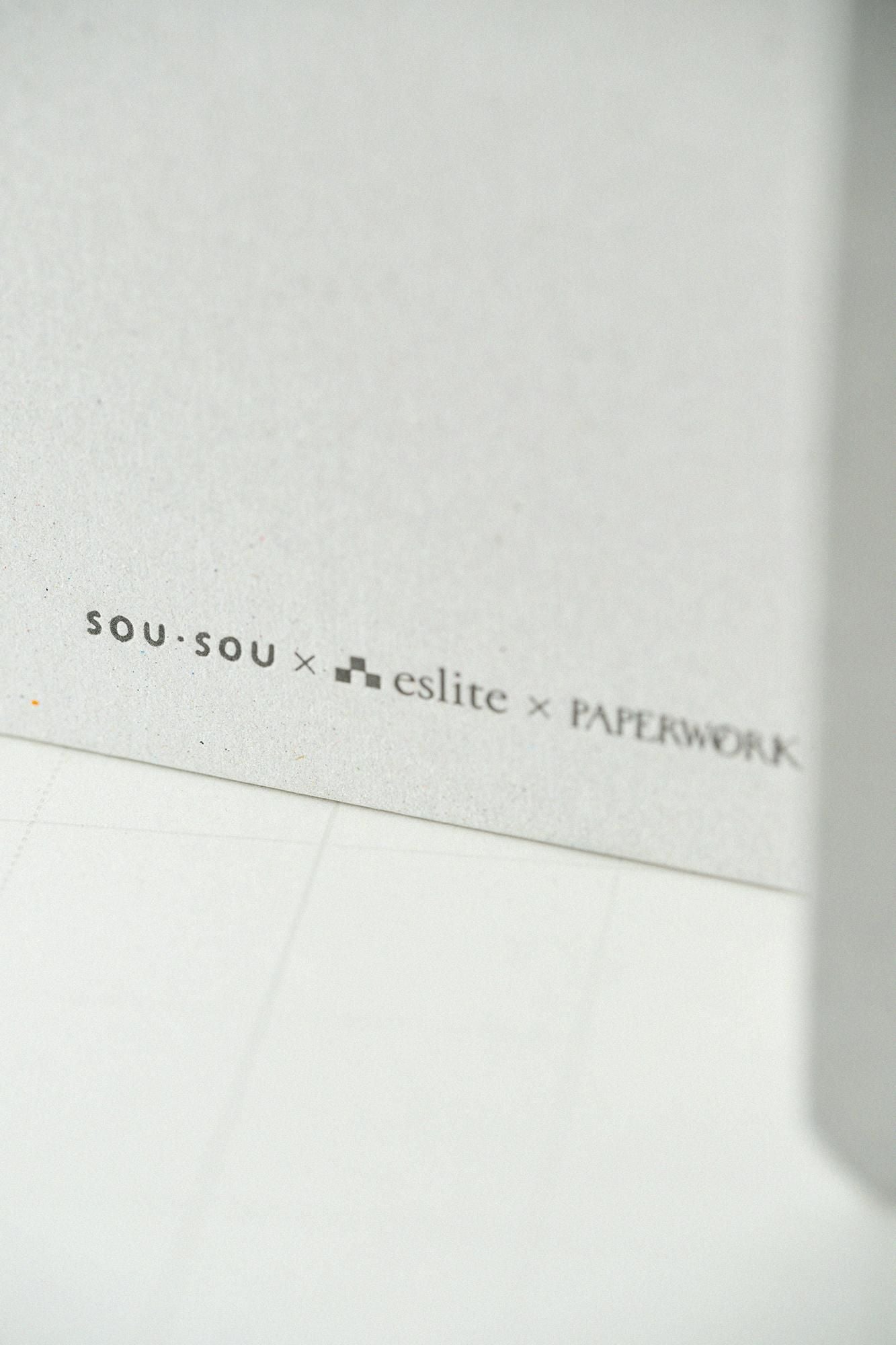 SOU・SOU×誠品書店 B6 線圈筆記本 / 南天竹 山