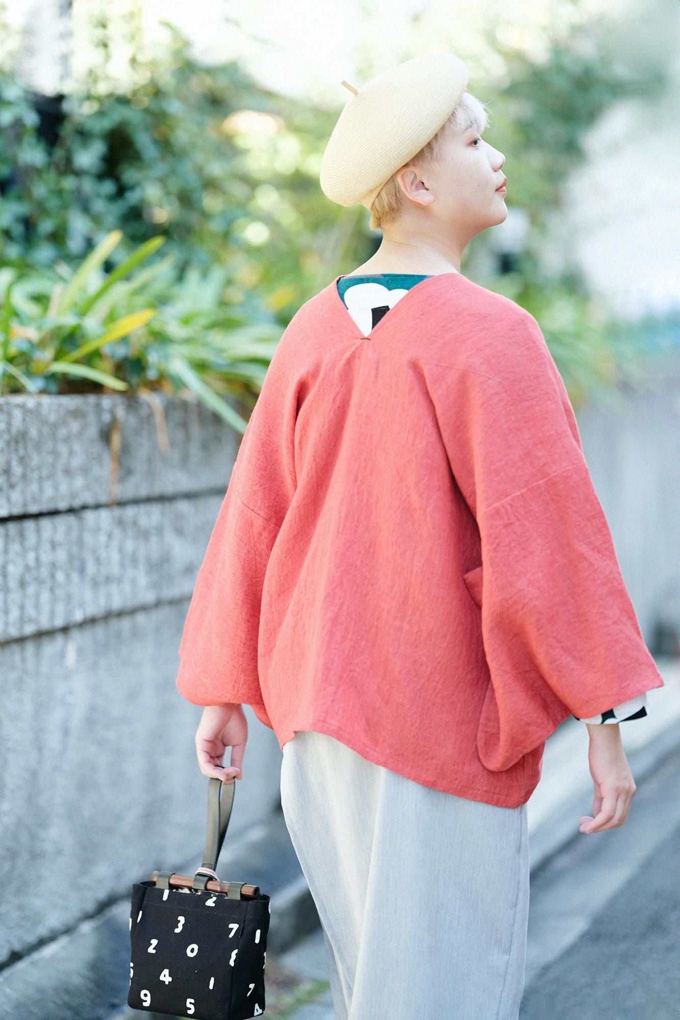 sousou はつき遠州麻 遠州麻（えんしゅうあさ） はつき／朱色（しゅいろ）