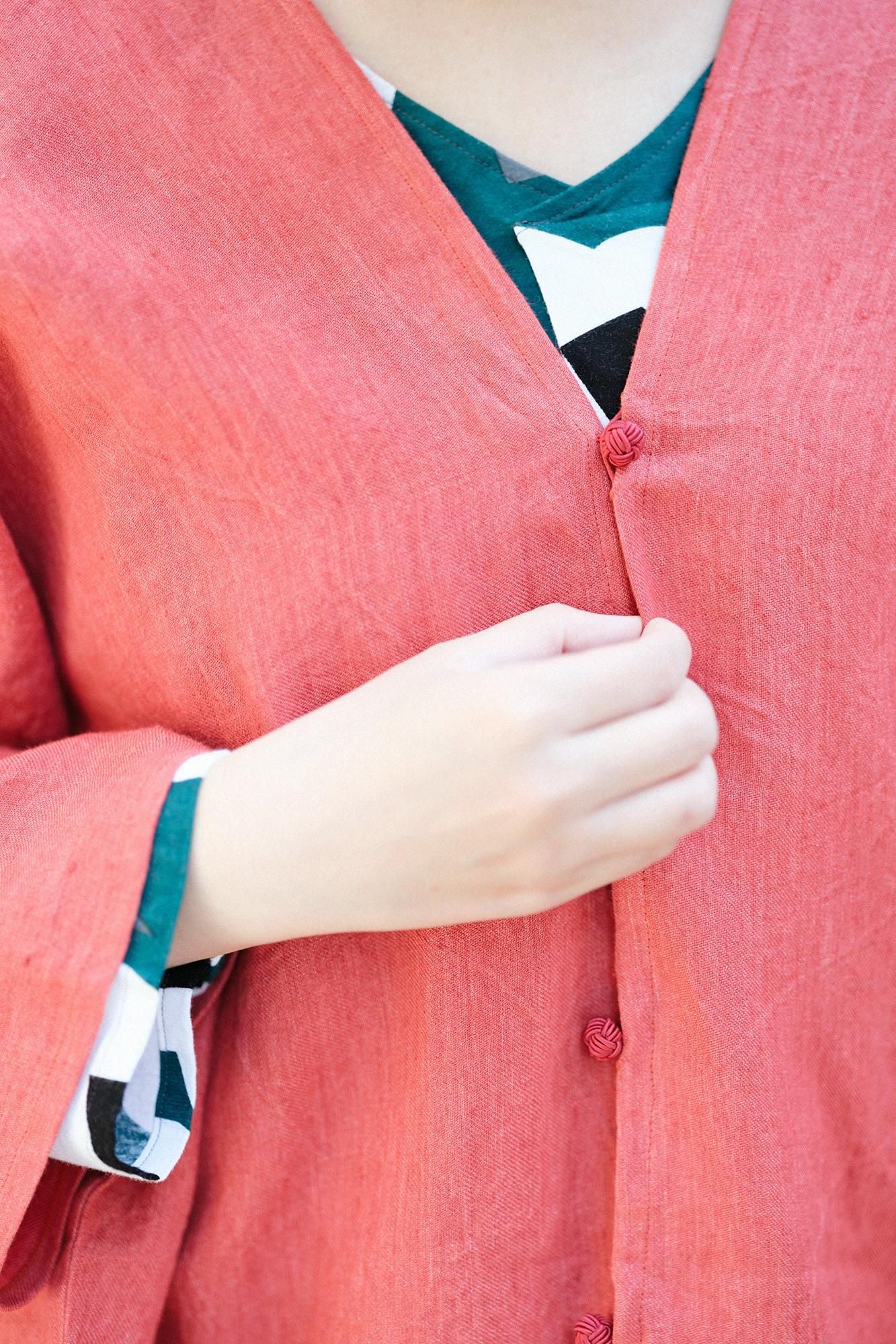 Enshu asa（头发） /朱红色