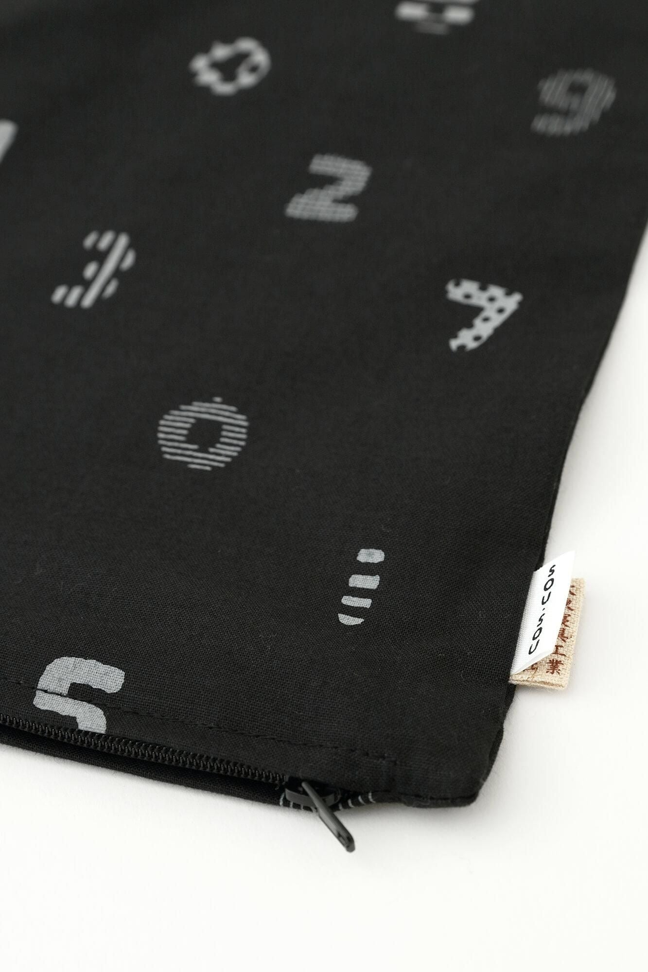 平織り20番手 クッション（座布団）カバー／SOU・SOU京都【※お届けに約