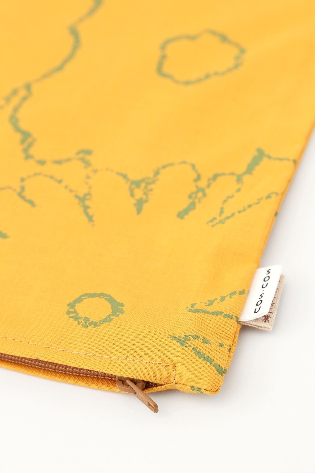 Couverture de coussin de 20e comptoir à tissage simple / gribouillis oharaka [※ livraison d'environ 3 semaines]