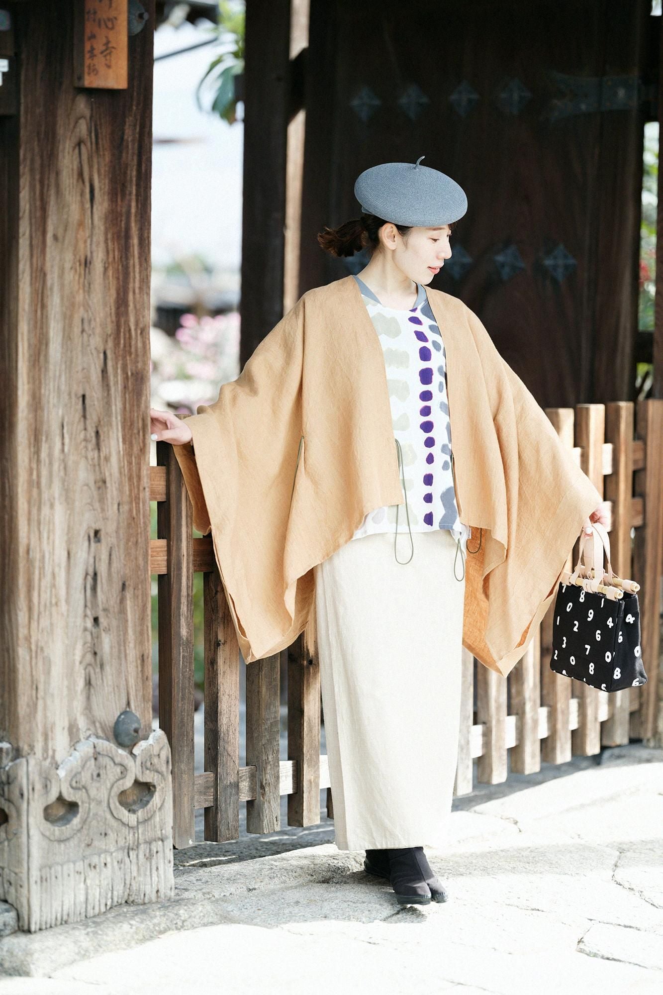 高島縮 20/20 薙刀四角衣（なぎなたしかくい）／文様（もんよう）