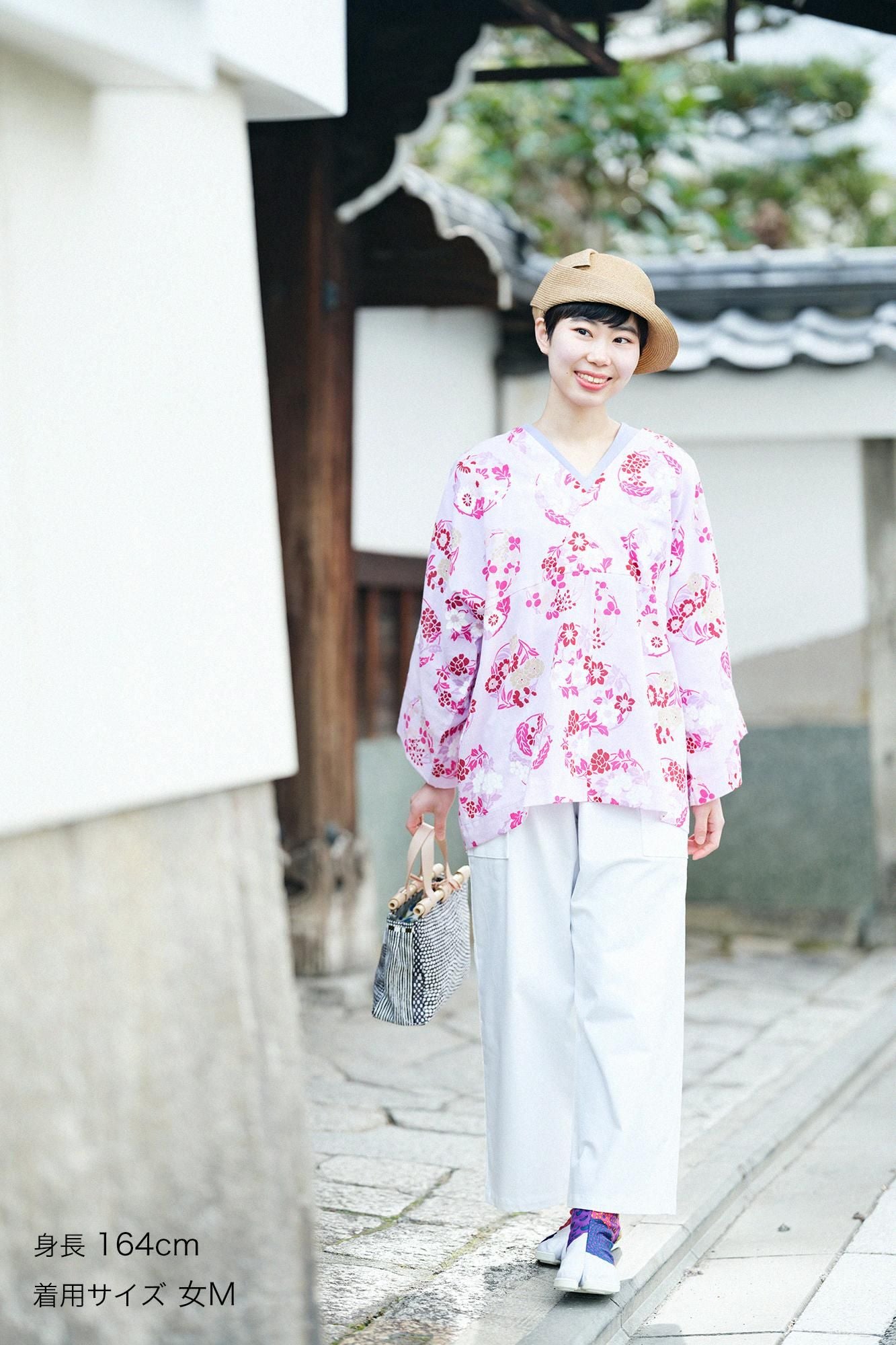 net限定】知多木綿 文（ぶん） 大帷（おおかたびら） 短丈