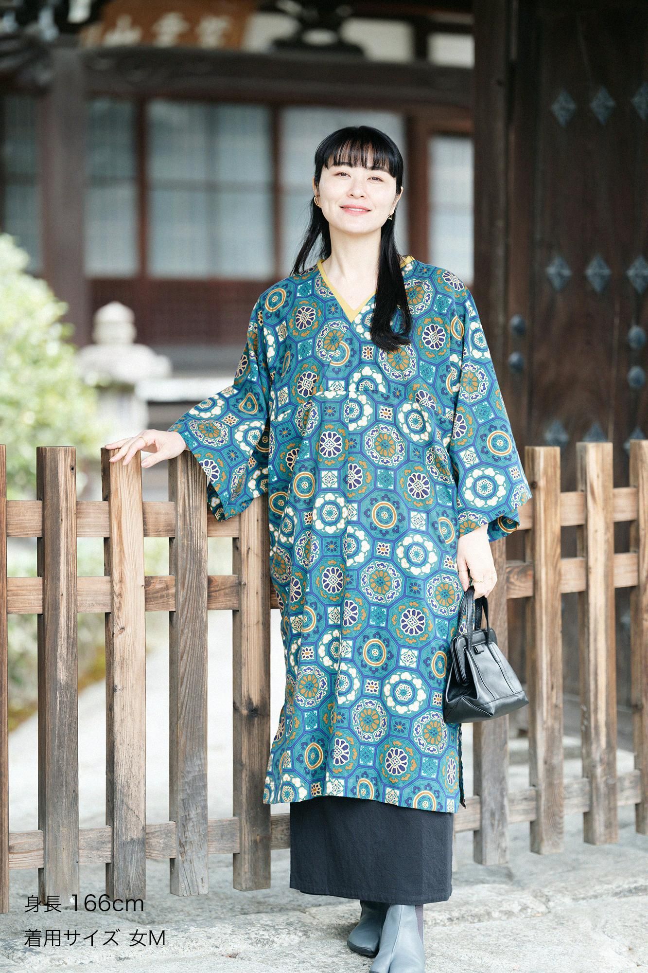 SOU・SOU 知多木綿 大帷 Sサイズ 華麗 知多木綿 文（ぶん） 大帷（おおかたびら）／華麗（かれい