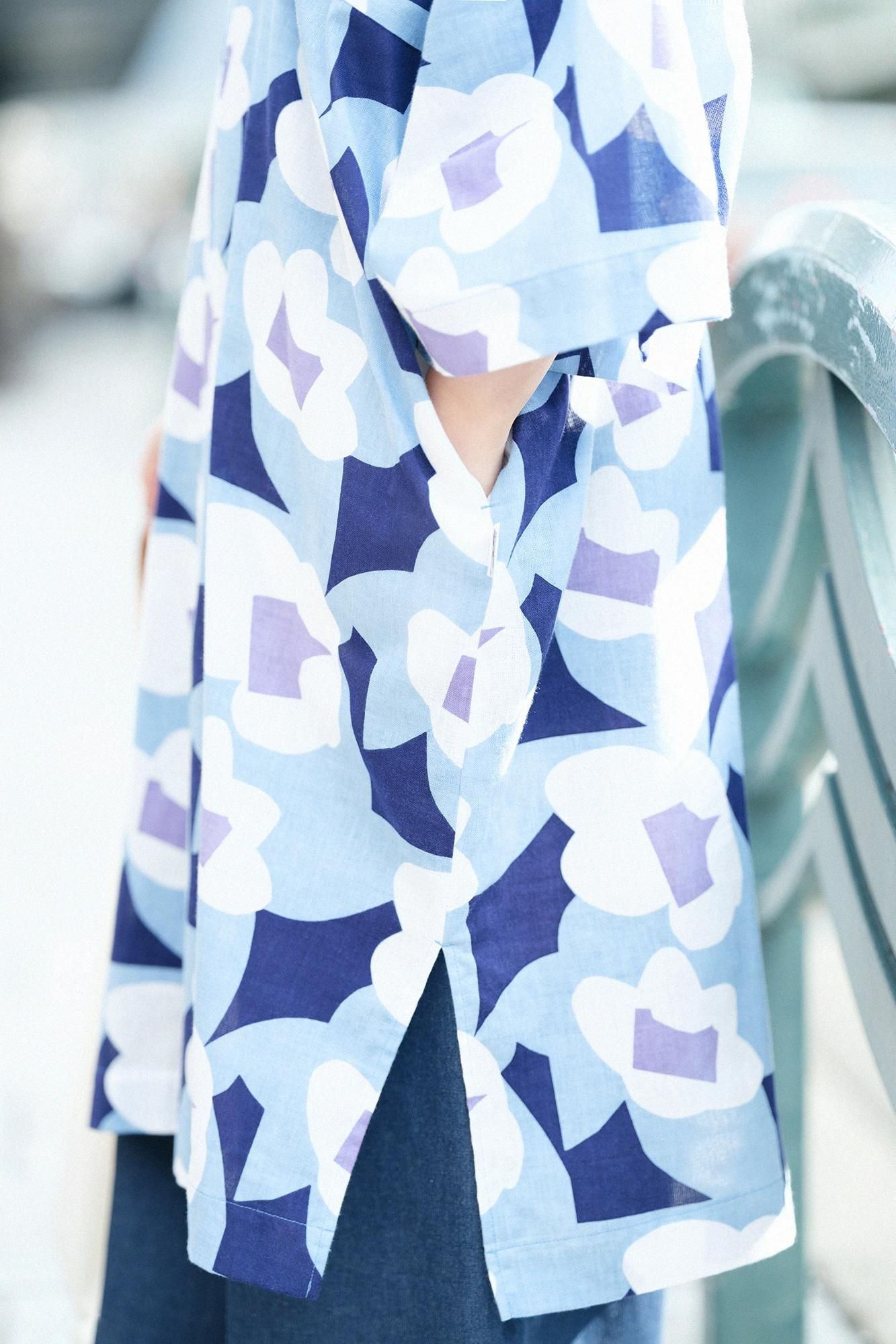 知多木綿 文（ぶん） 大帷（おおかたびら）／ゆめ