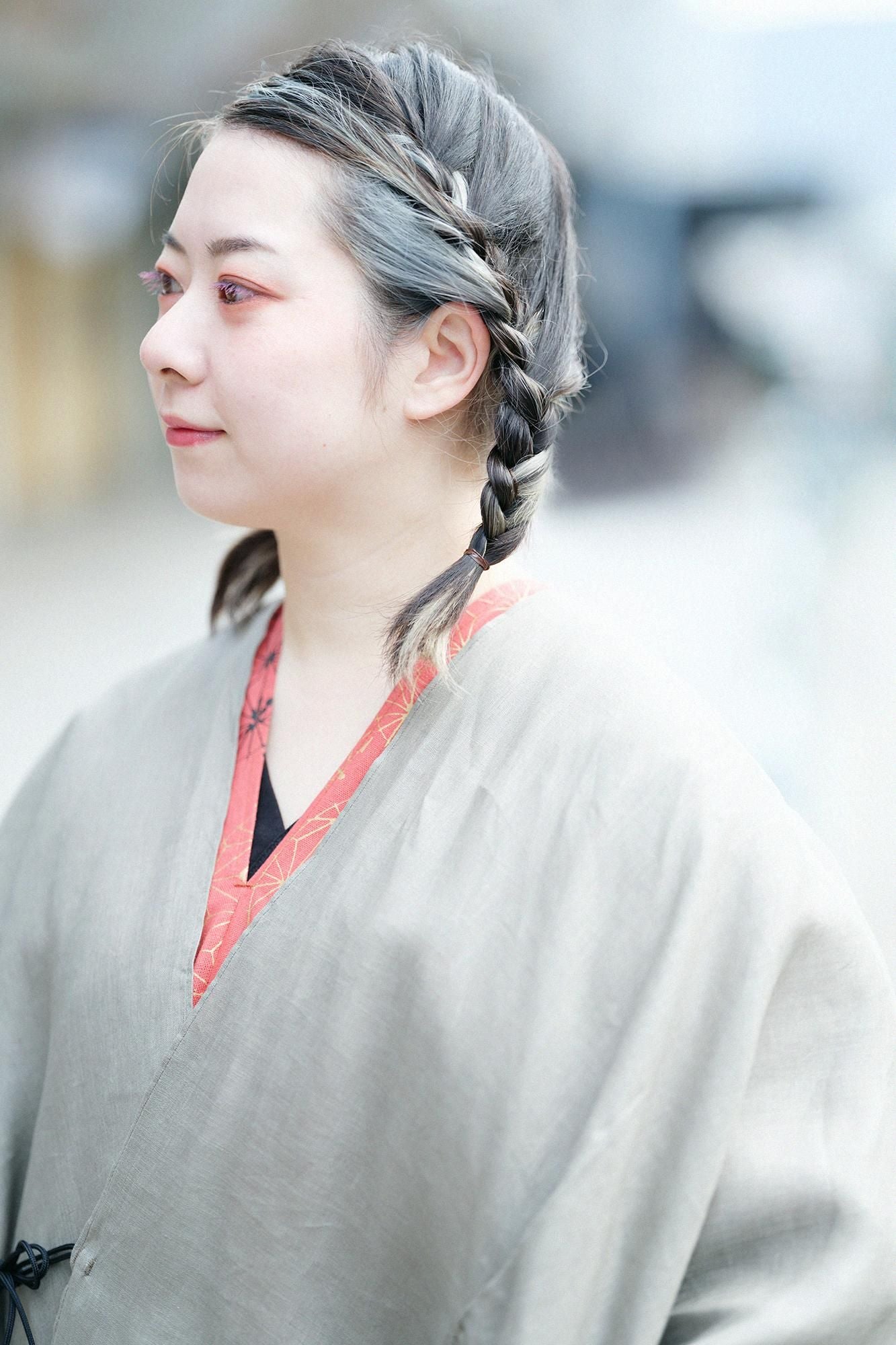 大麻，短长度（Mijikata Take） /野鸡鸽子颜色（kijiba toiro）