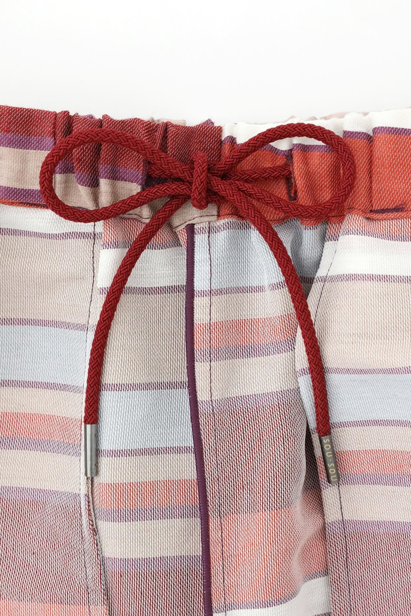 一褶 工人褲/橫條紋黄昏