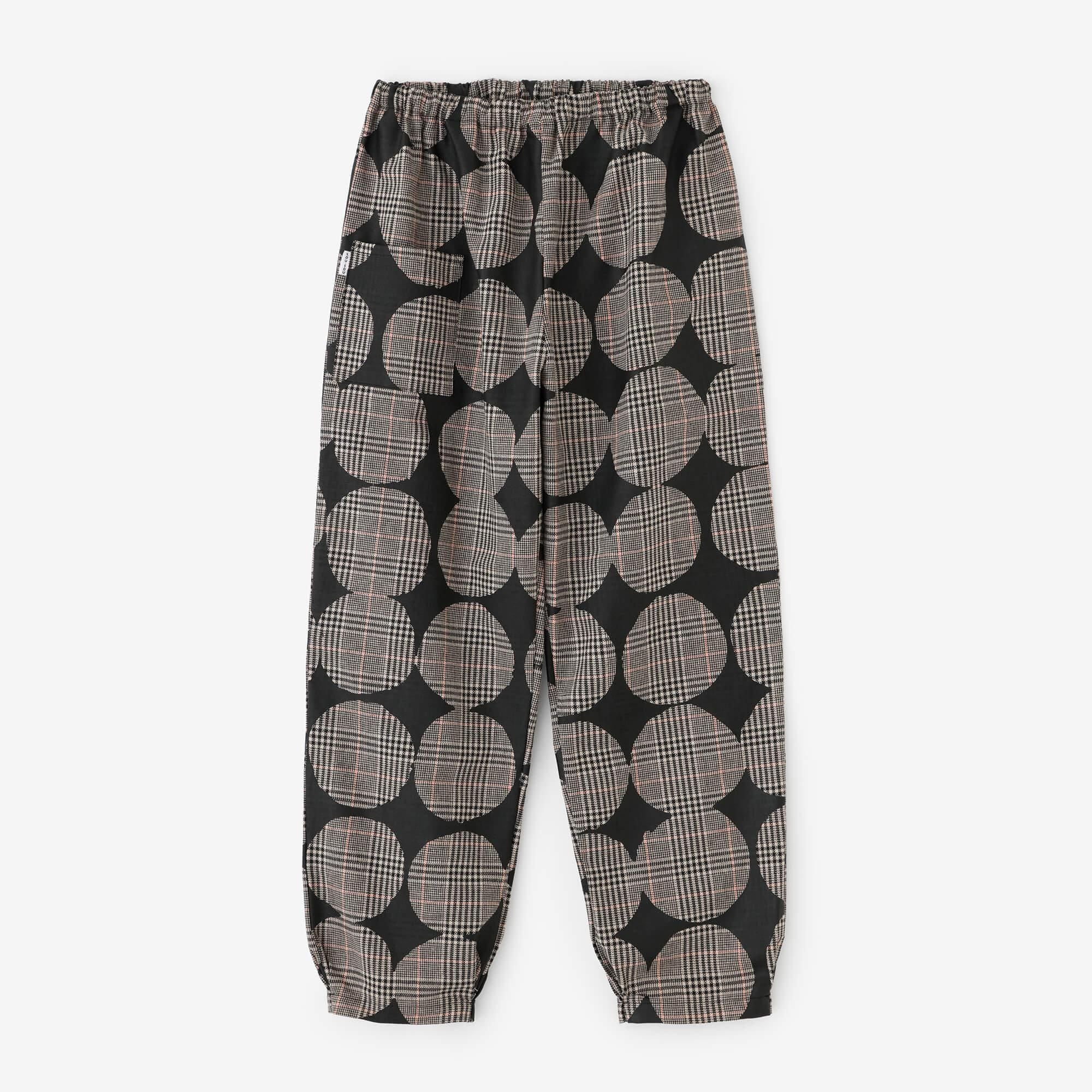 大麻猎犬编织（Chidori koshiori）褶皱（折叠）monpe/ohakaki