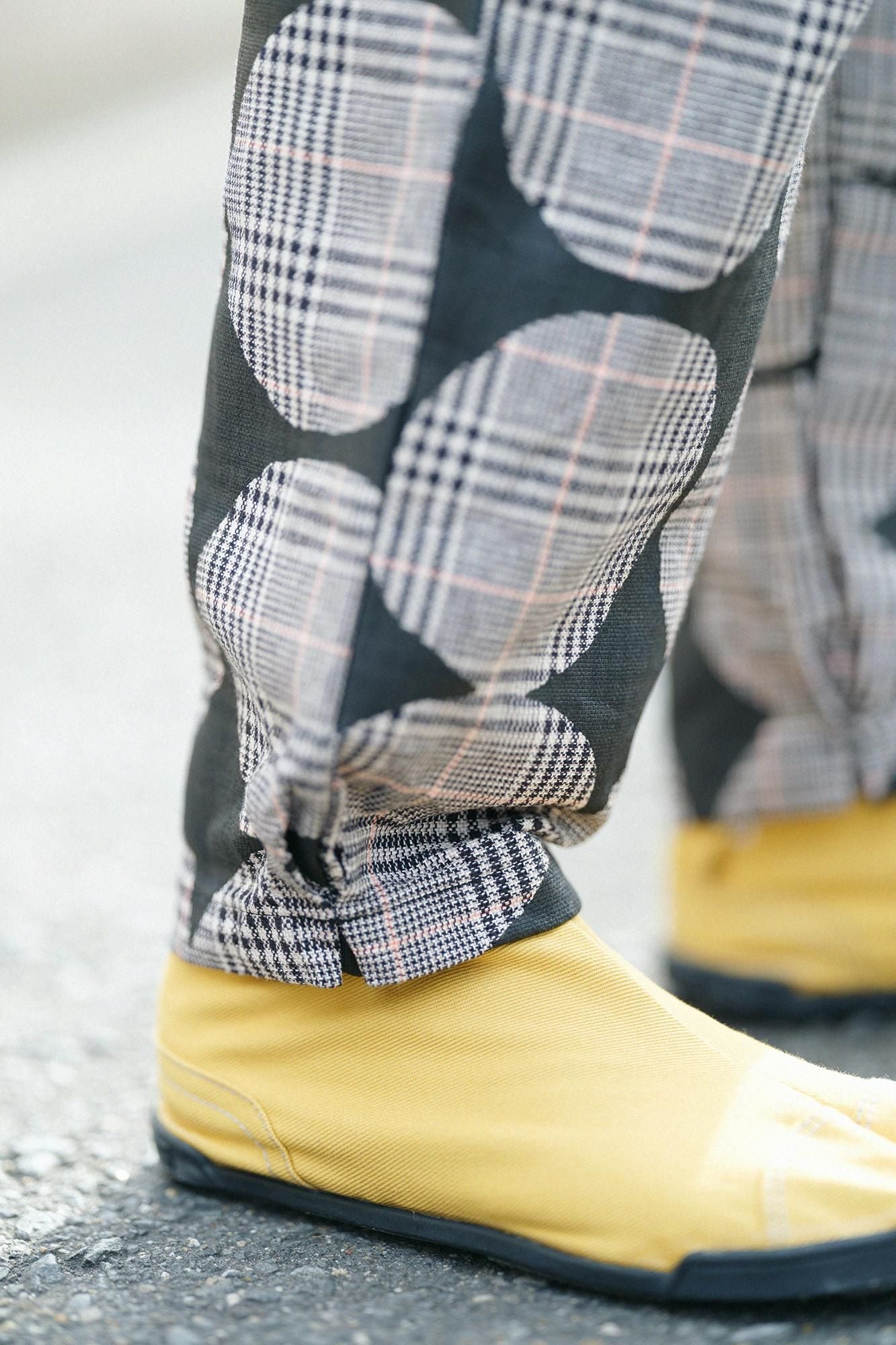 大麻猎犬编织（Chidori koshiori）褶皱（折叠）monpe/ohakaki