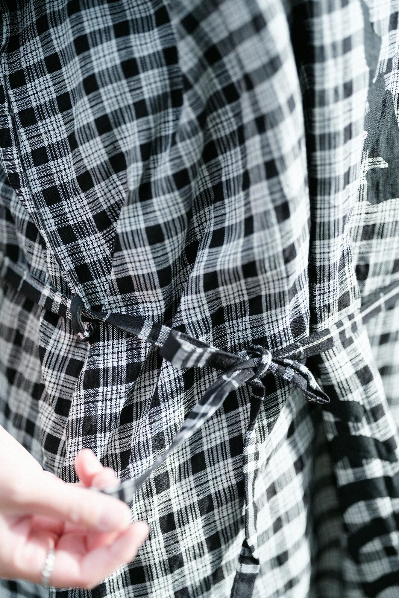 大麻矩形服装 /野花和边缘