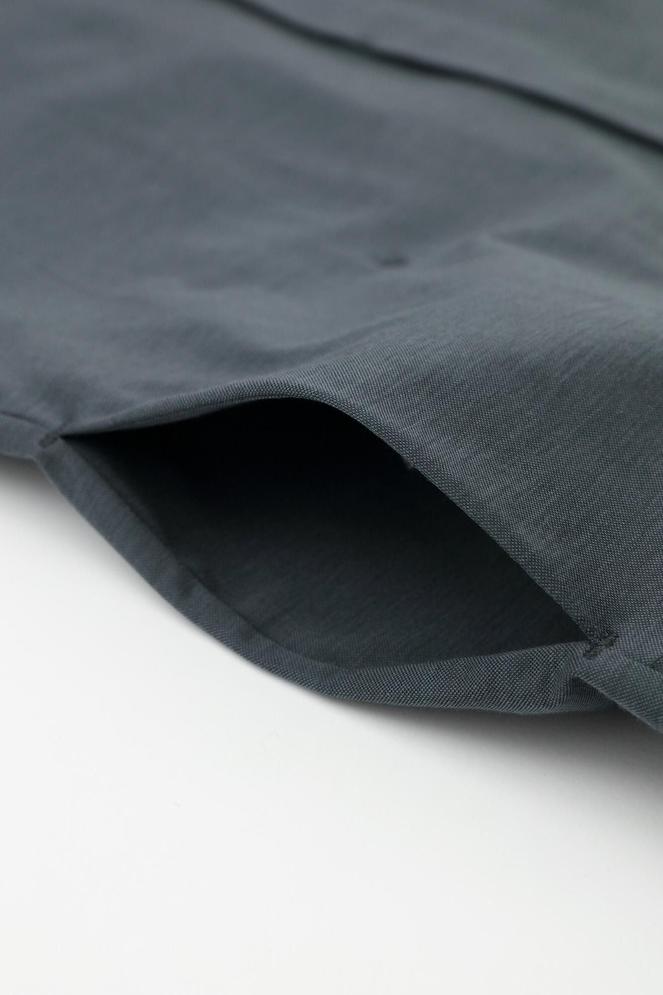 면큐프라 아미 나기나타 카리고로모 가는 옷깃, 짧은 길이(미지카타케)/리드 컬러