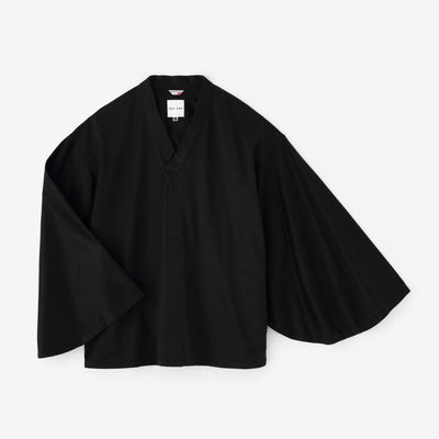 Cotton Cupra ami naginata karigoromo collier mince courte (mijikatake) / couleur plume humide (nagara iro)