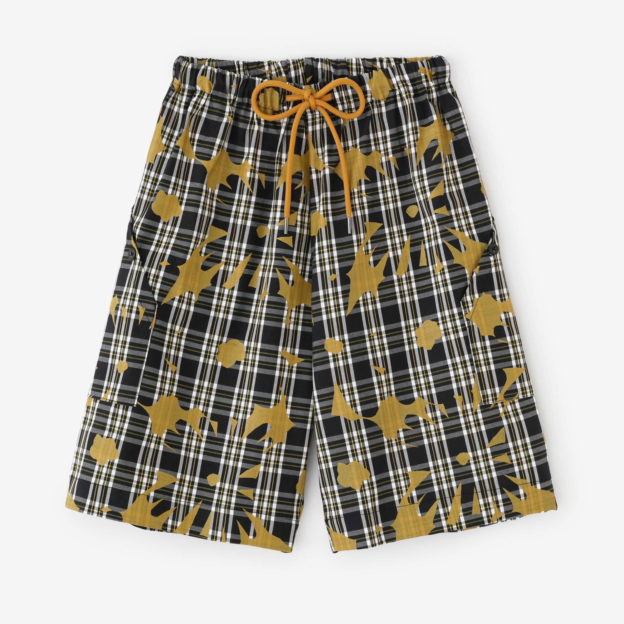 トップス SOU Hickory Denim BIKE Shorts／Indigo×SO-SU-U