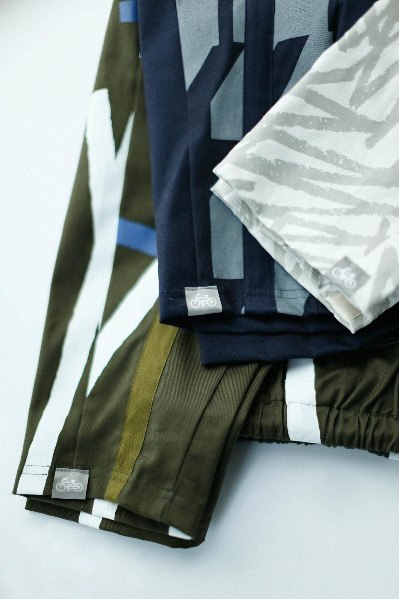 彈性斜紋織BIKE 修腿馬術褲／鋸齒狀 象牙色