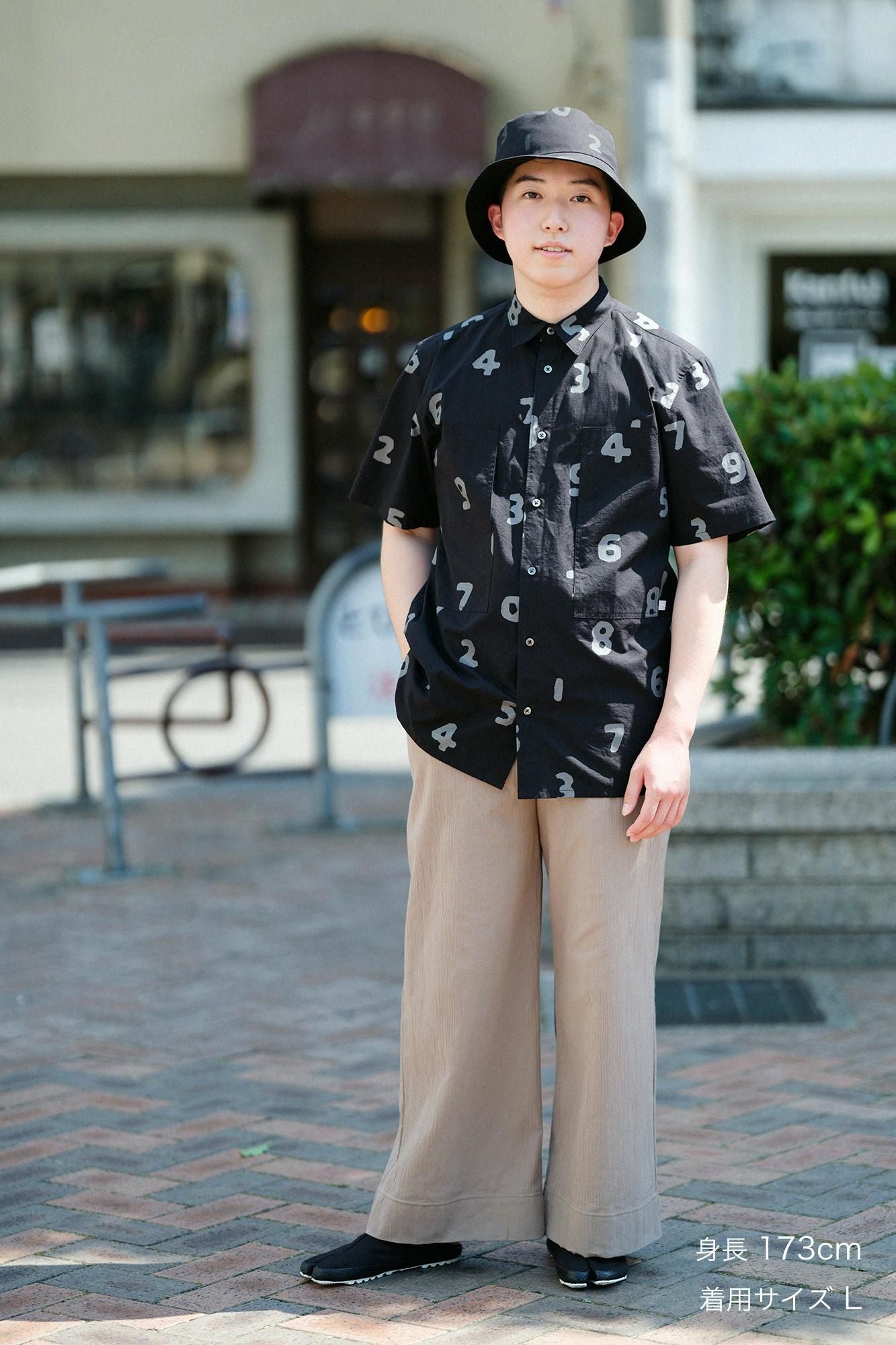 sou・sou 高島縮 20/10 ワイドカーゴパンツ／留紺 高島縮 20/20 ワイドパンツ／茶鼠（ちゃねず）
