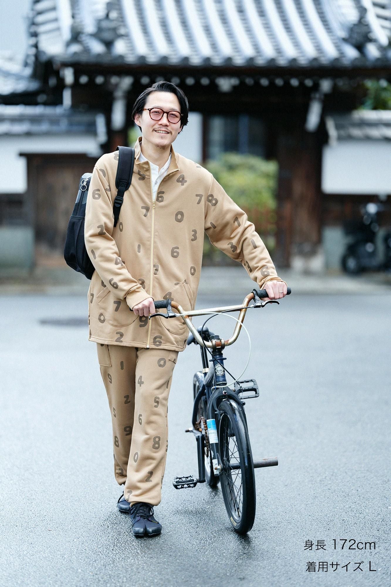 Fleece BIKE Pants / SO-SU-U Mulberry Brown