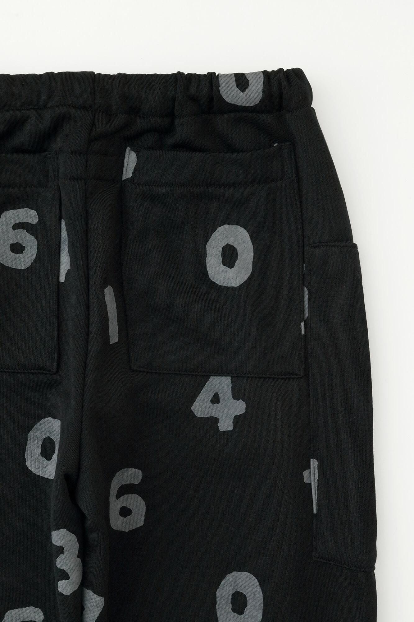 內抓毛BIKE長褲/ SO-SU-U十數黑色