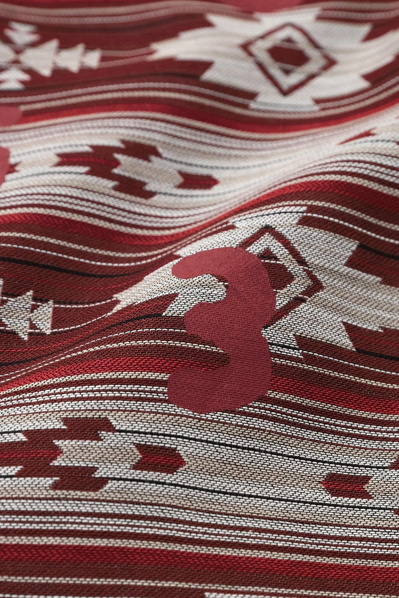 納瓦荷緹花大文字山 飛鼠褲/ SO-SU-U十數紅棕色