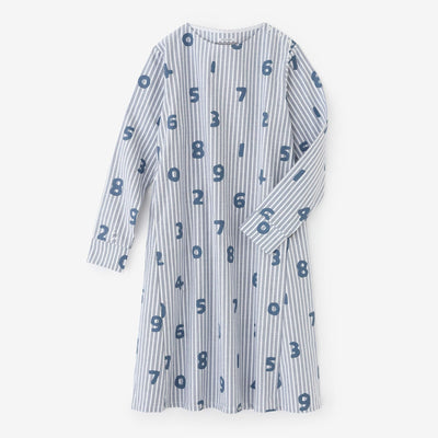 Cotton Japanese Paper Blend BIKE One-piece Dress / SO-SU-U