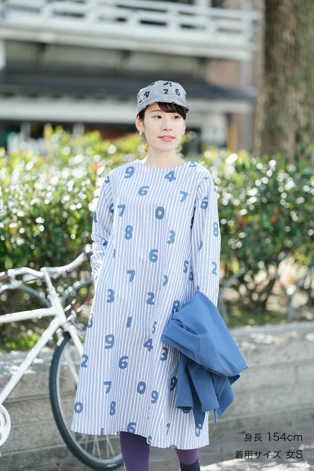 綿和紙 BIKEワンピース／SO-SU-U