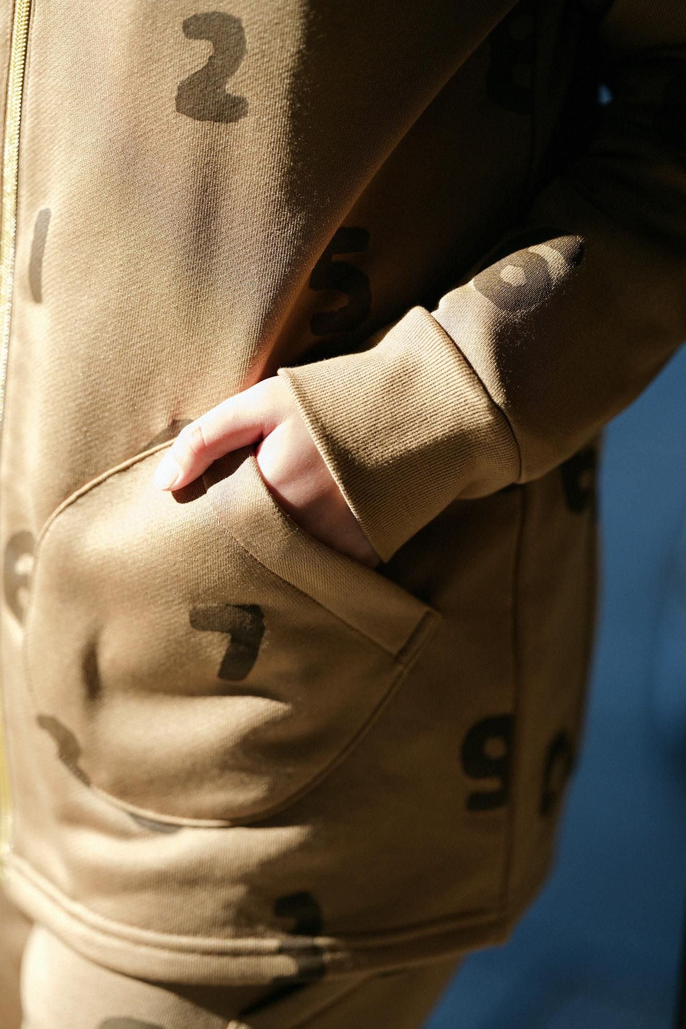 Fleece ZIP UP BIKE Blouson／SO-SU-U Mulberry Brown（minds old time withWatea)