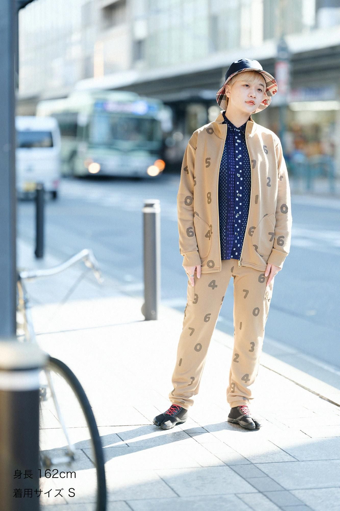 Fleece ZIP UP BIKE Blouson／SO-SU-U Mulberry Brown（minds old time withWatea)