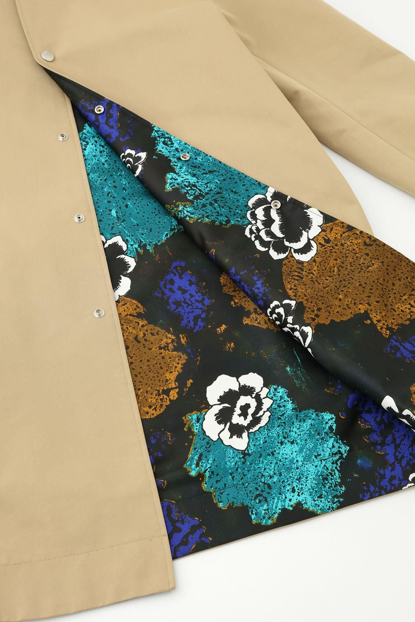 60双Gabardine可逆的盛装鞋/木兰颜色（Mokuranjiki）X Raw Stone