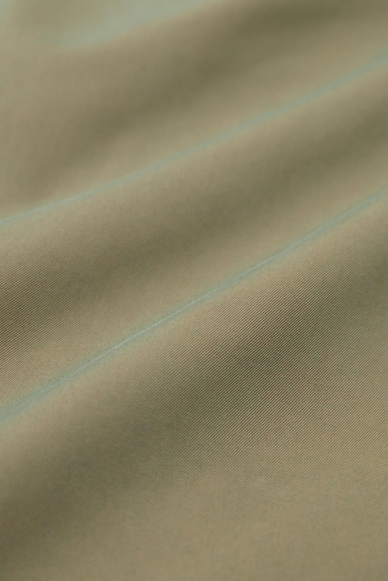 【net限定】60双ギャバジン リバーシブルブルゾン／鶯茶（うぐいすちゃ）×華麗（かれい） 緑玉色（りょくぎょくいろ）