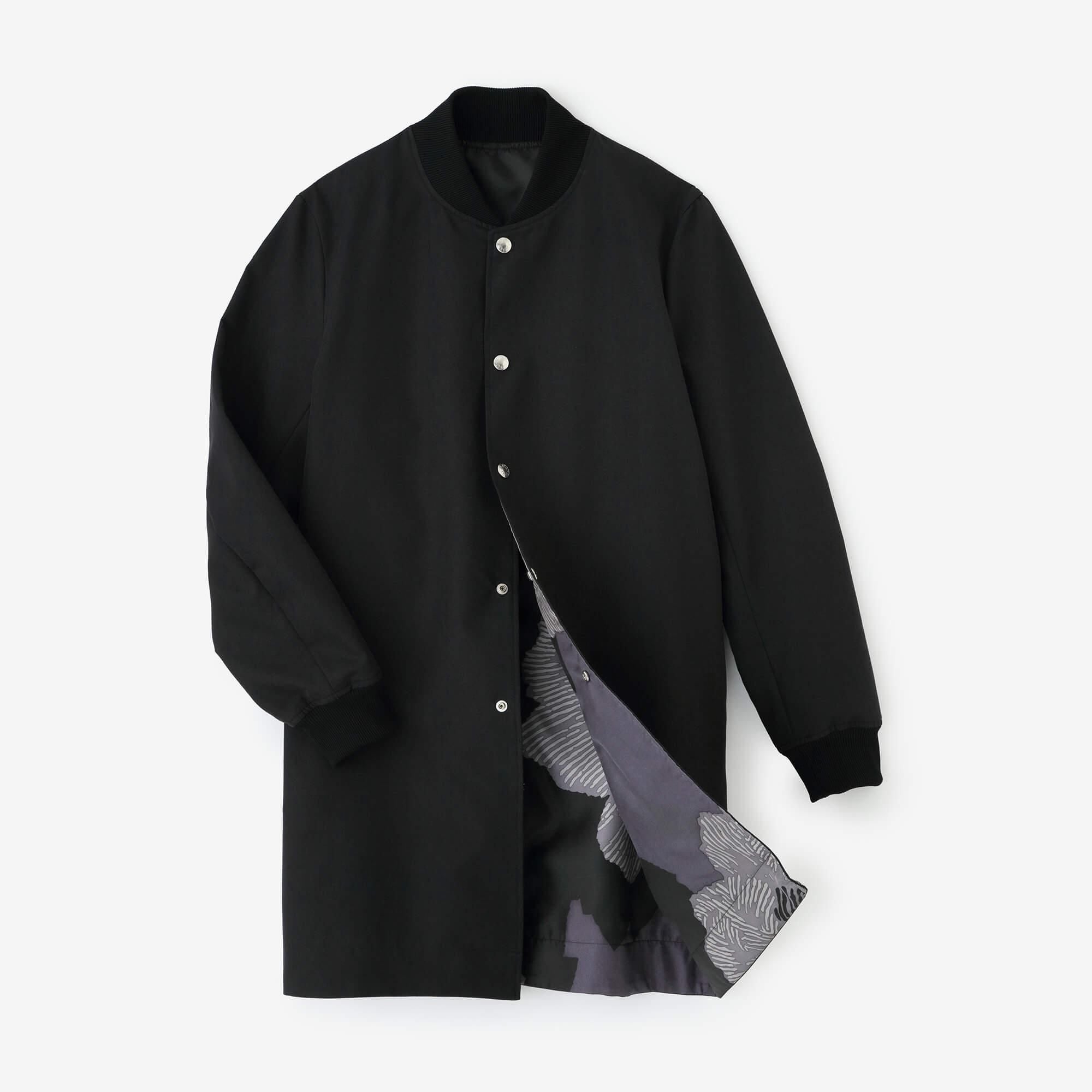 [新品] yuni／reversible jacquard ブルゾン AMBIDEX Store ○総刺繍haori 2way ブラウス(F コン): yuni