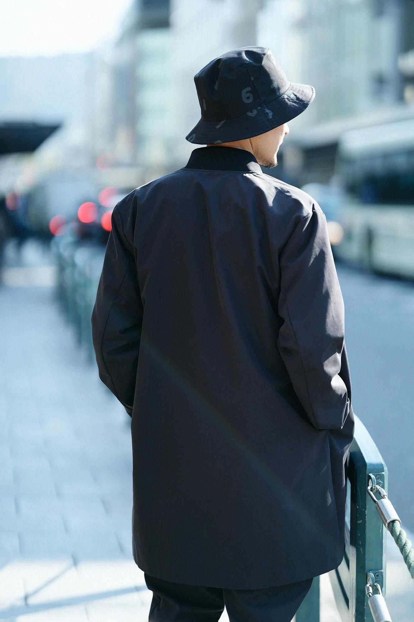 [Nur im Internet verfügbar] 60 Twin Gabardine Wendeblouson/Wet Color x Pfingstrosen