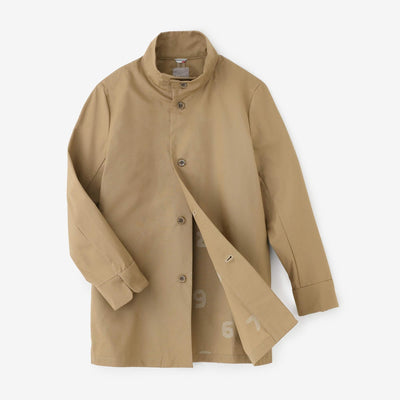 [Nur im Internet verfügbar] 60 Double Ventile (R) Cross Stand Collar Short Coat/Hashibamiiro xSO-SU-U Aya