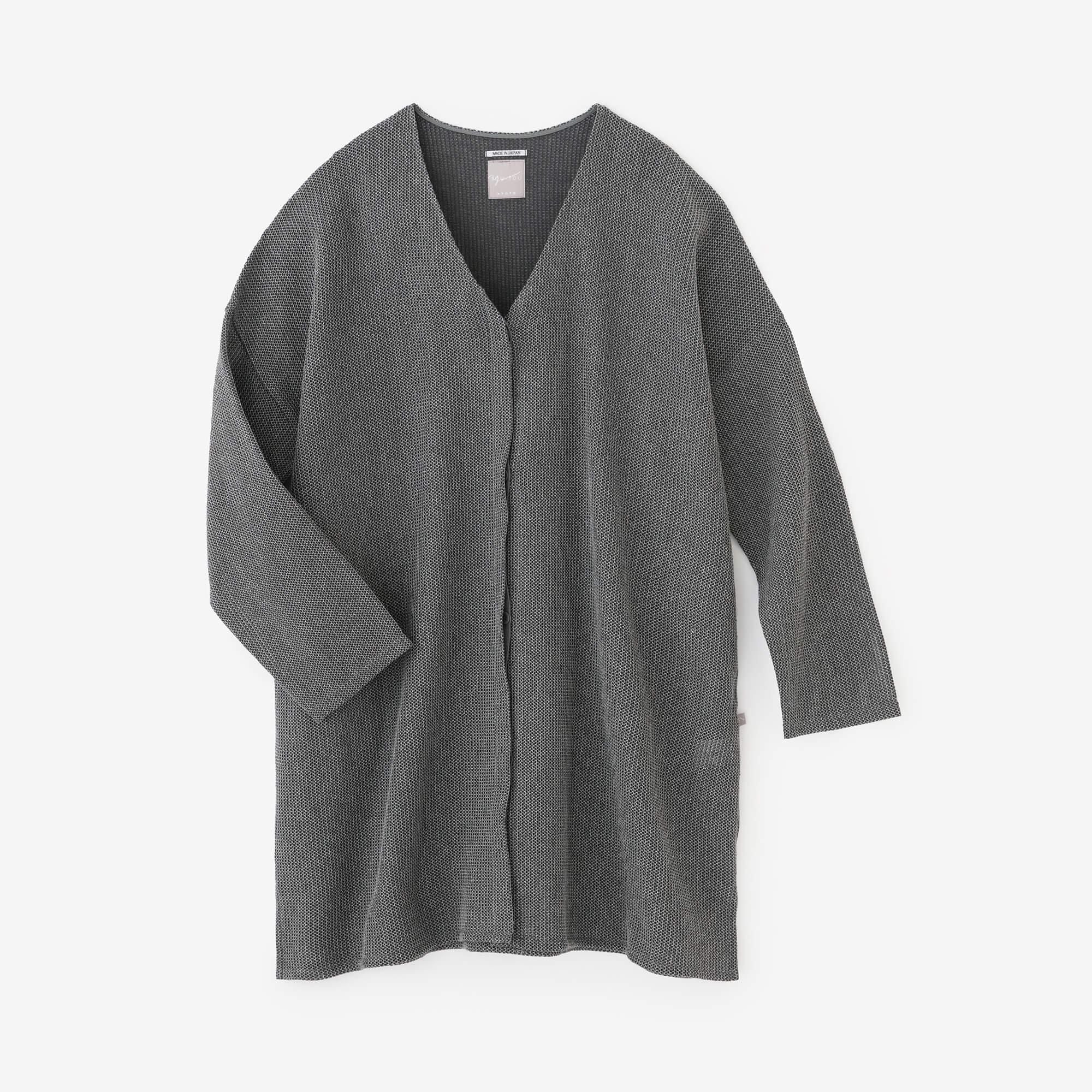 Russell Edition V-Neck Light Tunic Coat / Mokudomi (Mokudomi)