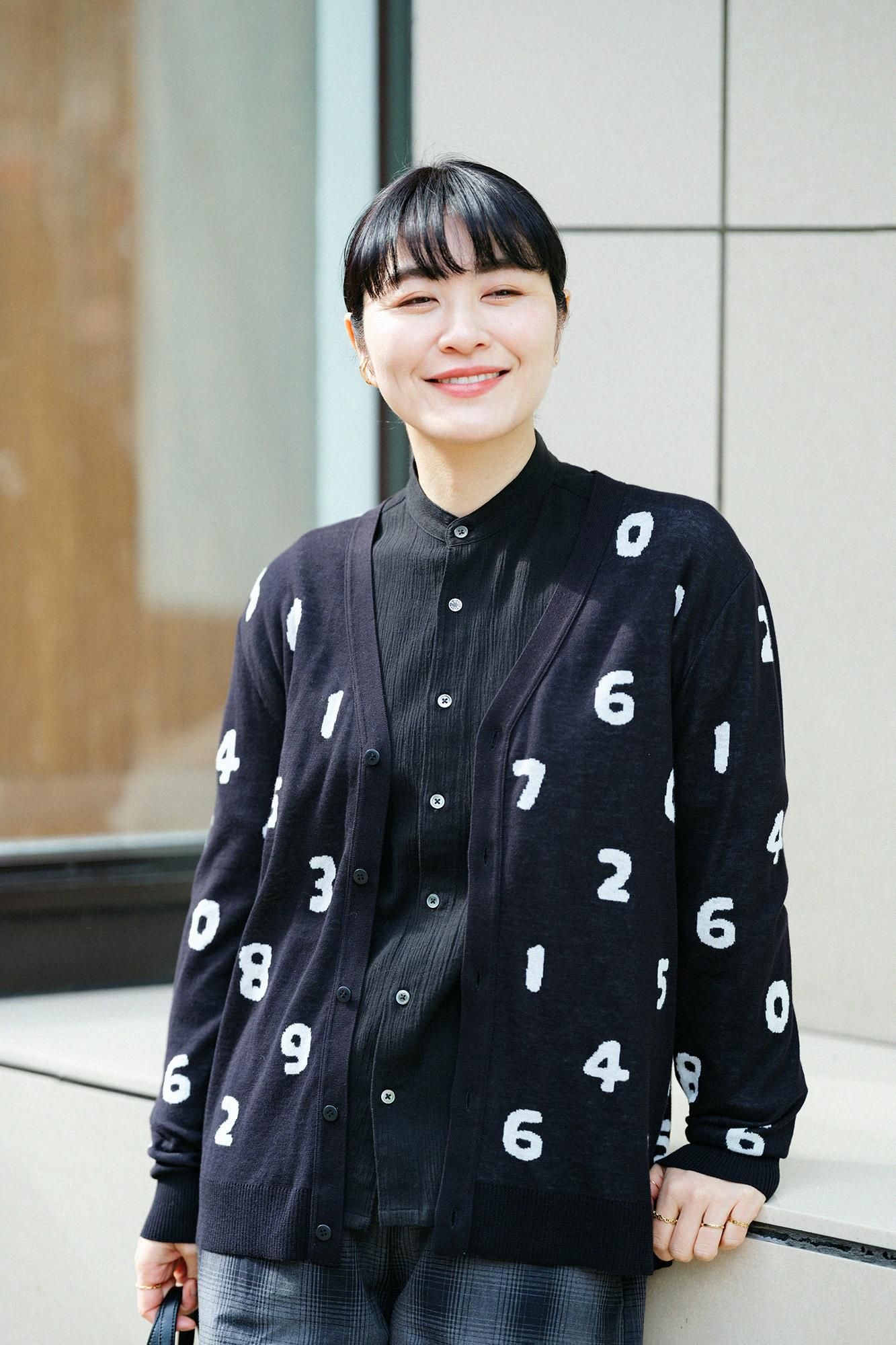 SUPIMA匹馬棉 緹花外套／SO-SU-U十數 黑色