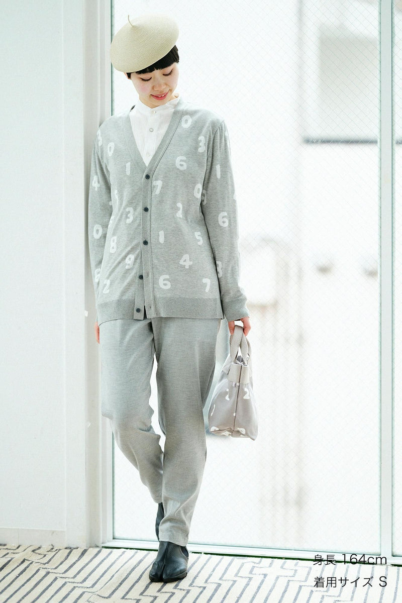 苏比马棉提花开衫