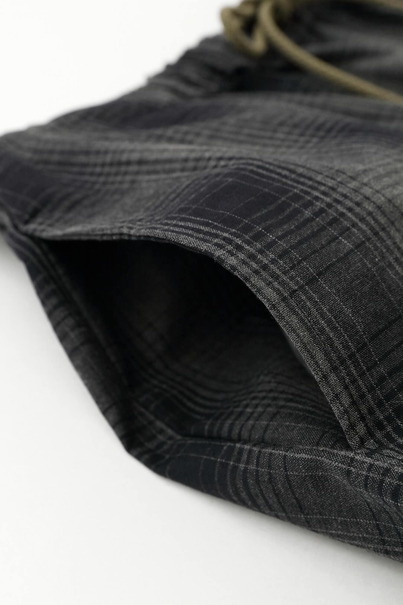 Danproof Easy Tapered Pants / Dark Navy Haze Lattice