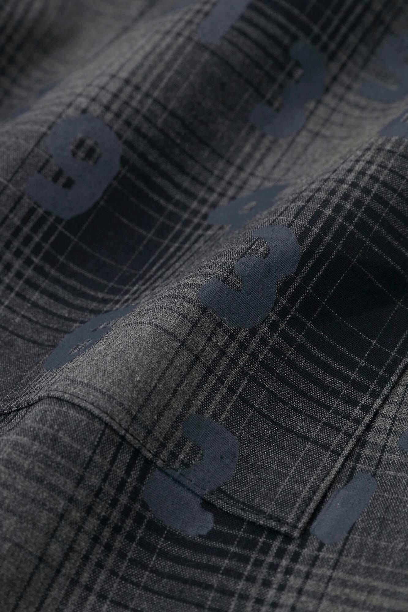 Danproof Easy Tapered Pants / Dark Navy Haze Lattice