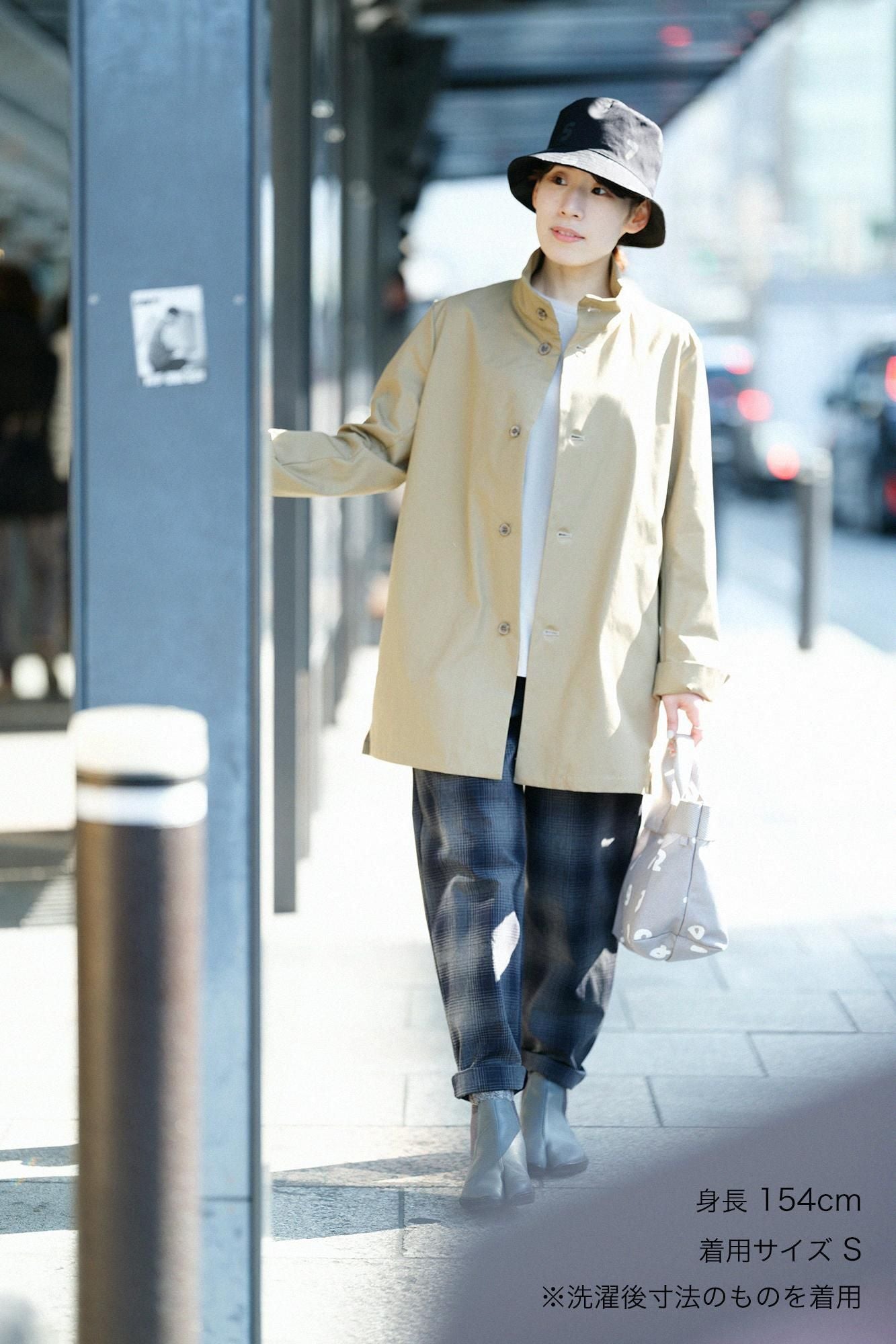 Danproof Easy Tapered Pants / Dark Navy Haze Lattice