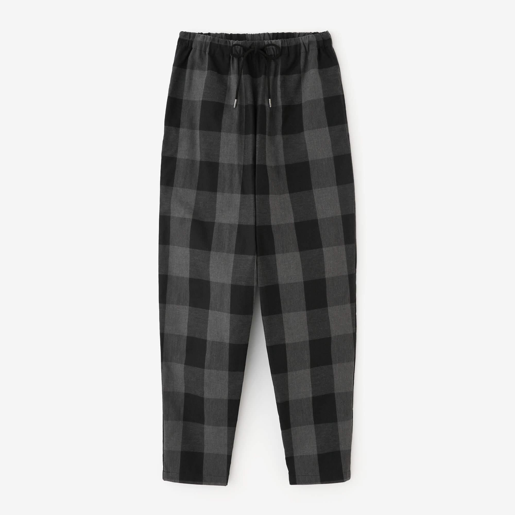 [仅在线]倾倒易于锥形裤子/nuruhata lattice（添加到futogoshi）