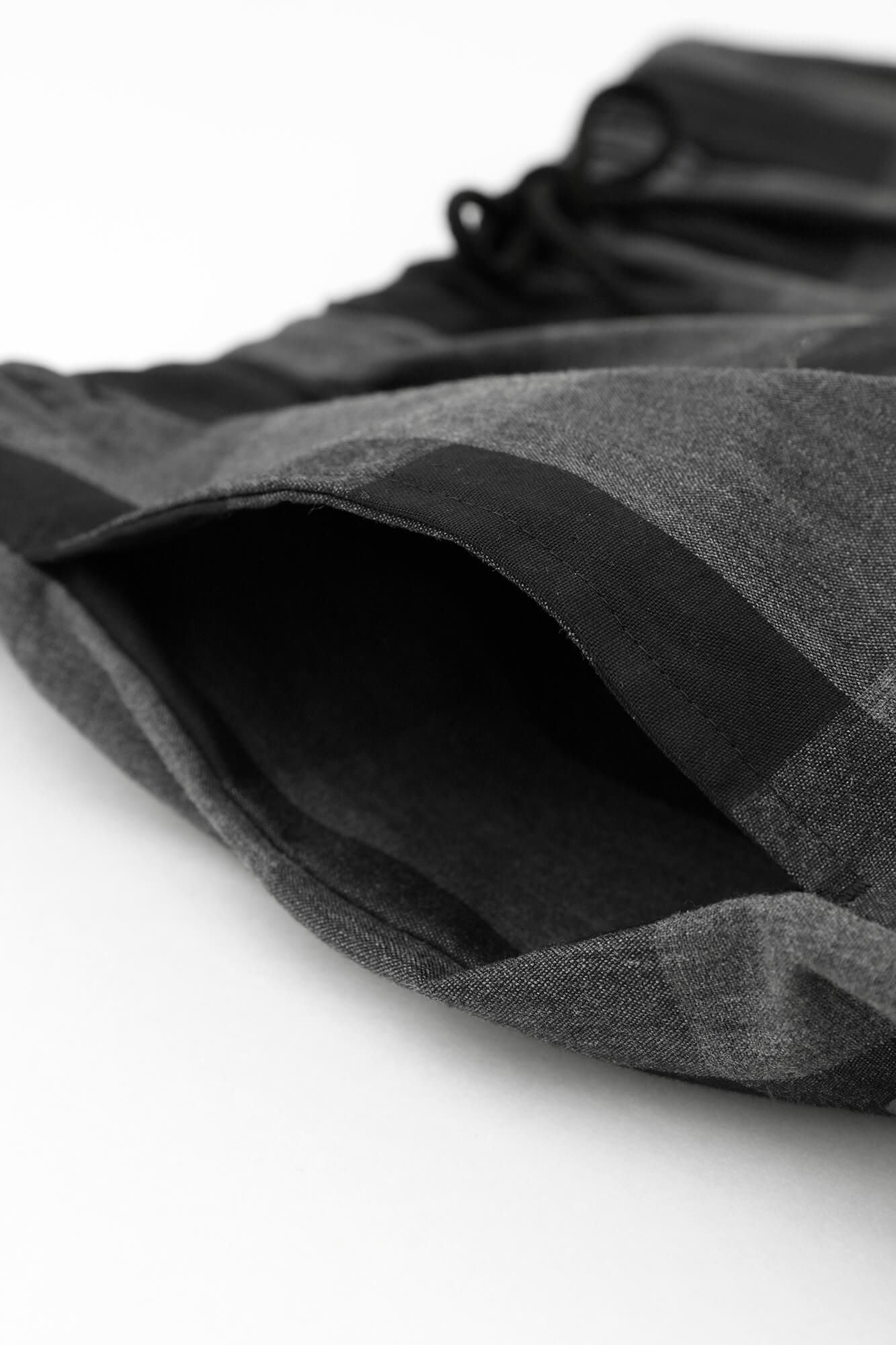 [仅在线]倾倒易于锥形裤子/nuruhata lattice（添加到futogoshi）