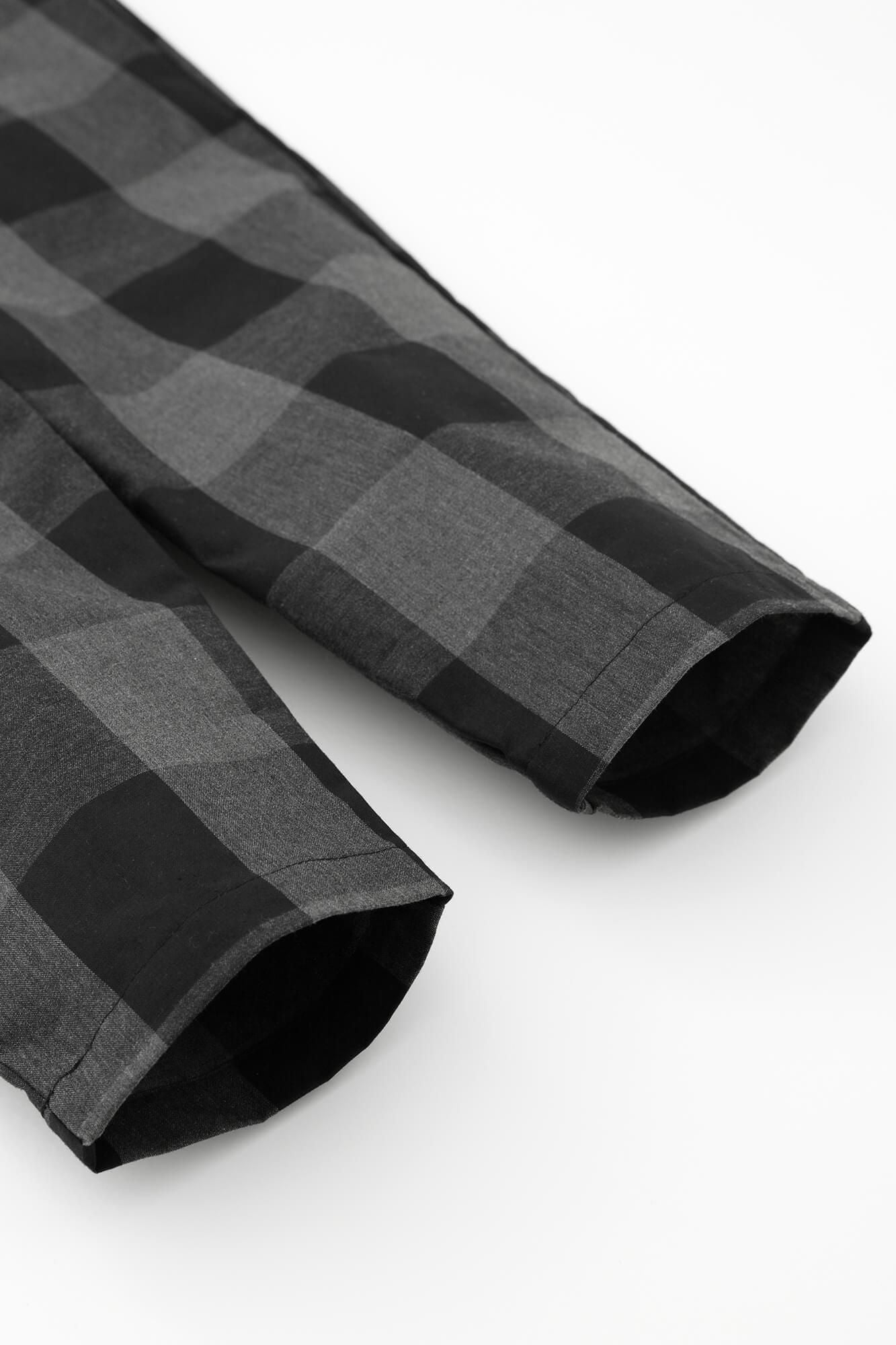 [仅在线]倾倒易于锥形裤子/nuruhata lattice（添加到futogoshi）