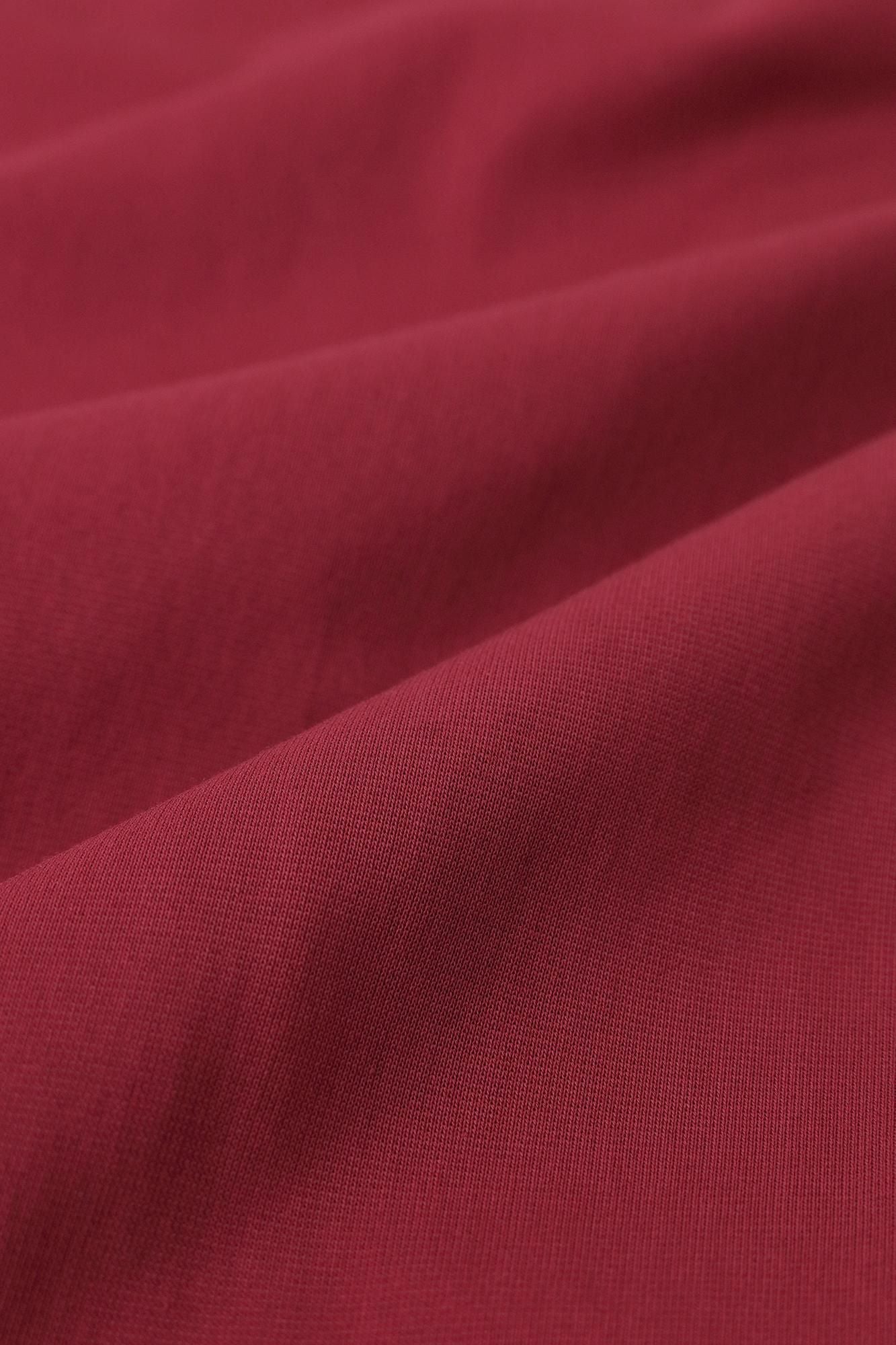 코튼 트리아세테이트 V넥 빛튜닉가디건/붉은 녹 색 (빨간 녹)