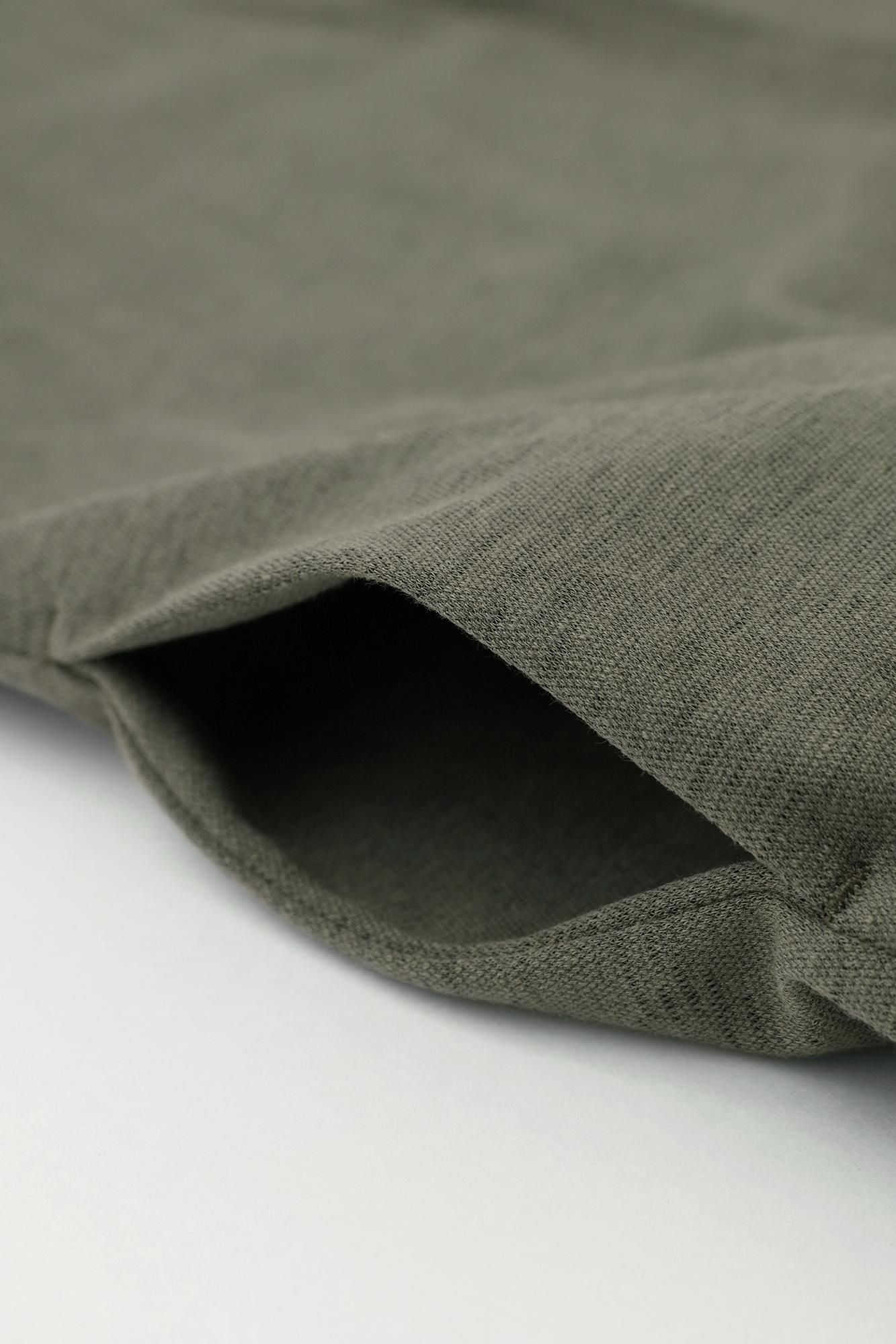 Mélange de coton et de lin Lilanche (R) Collier de support Light Coat / Yanagicha