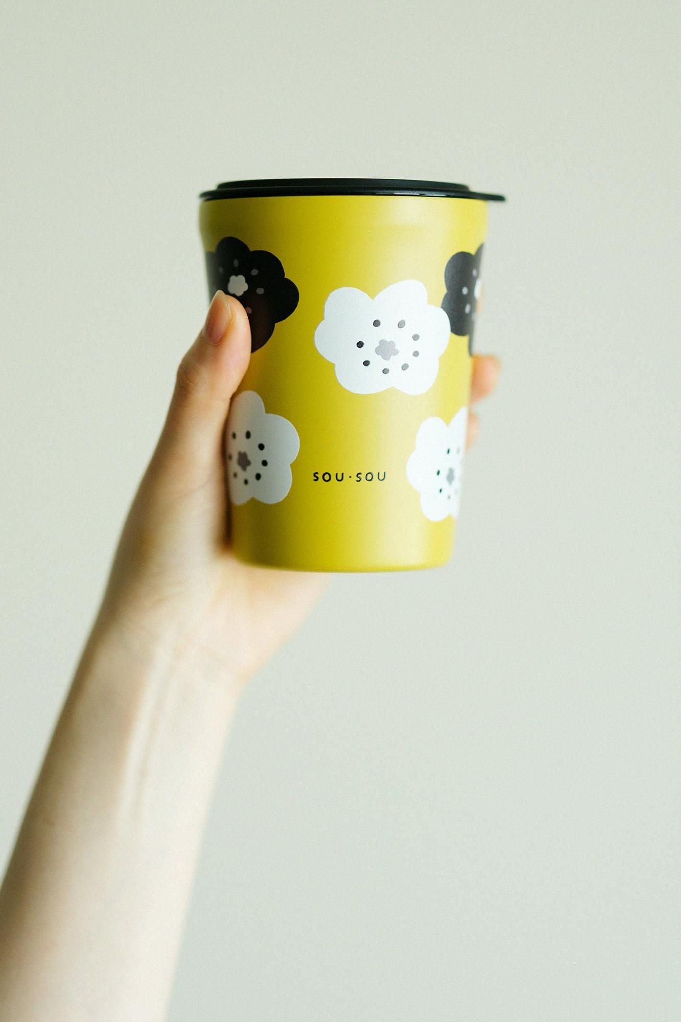 Tumbler with Lid/ Smile