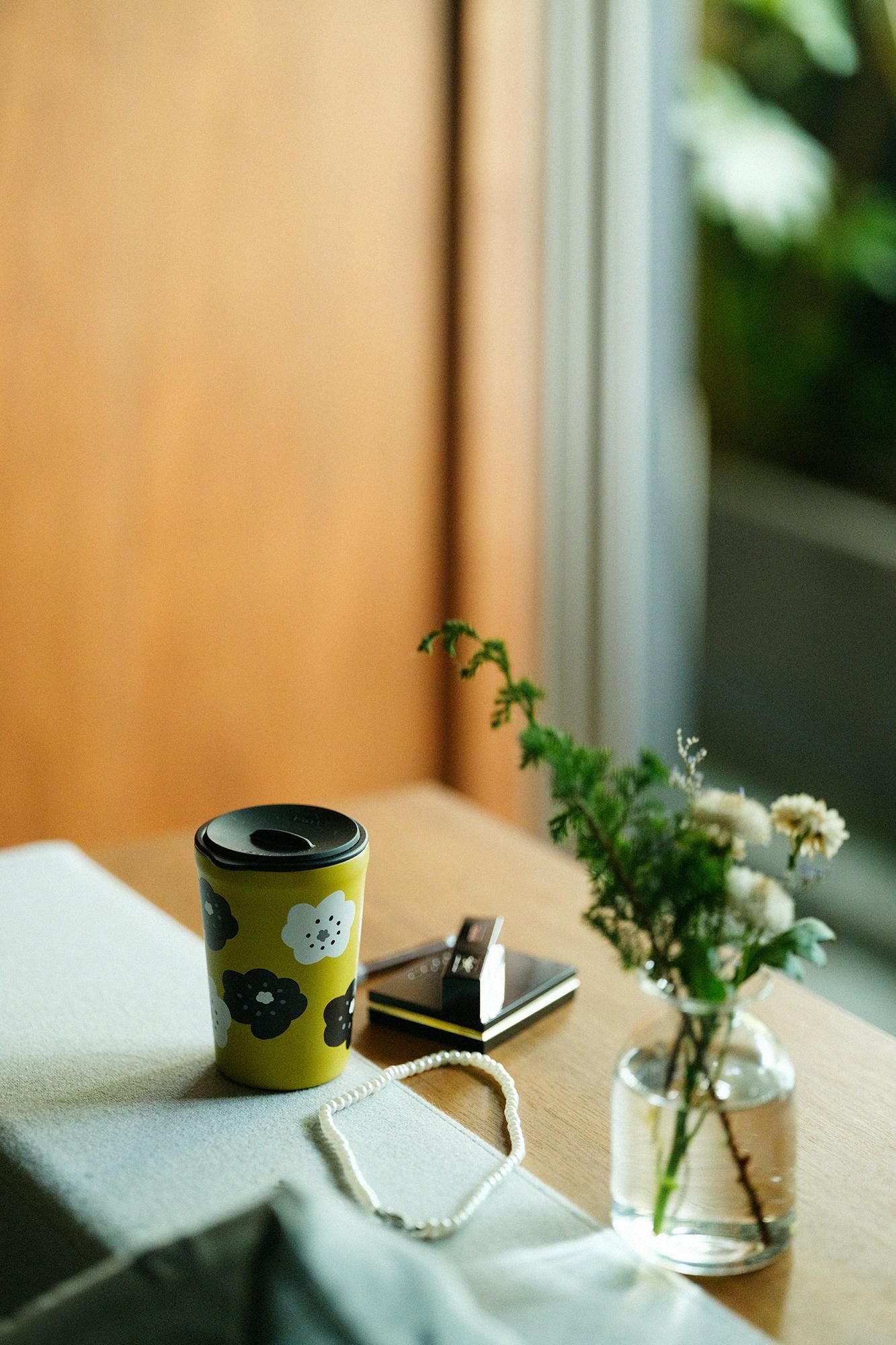 Tumbler with Lid/ Smile