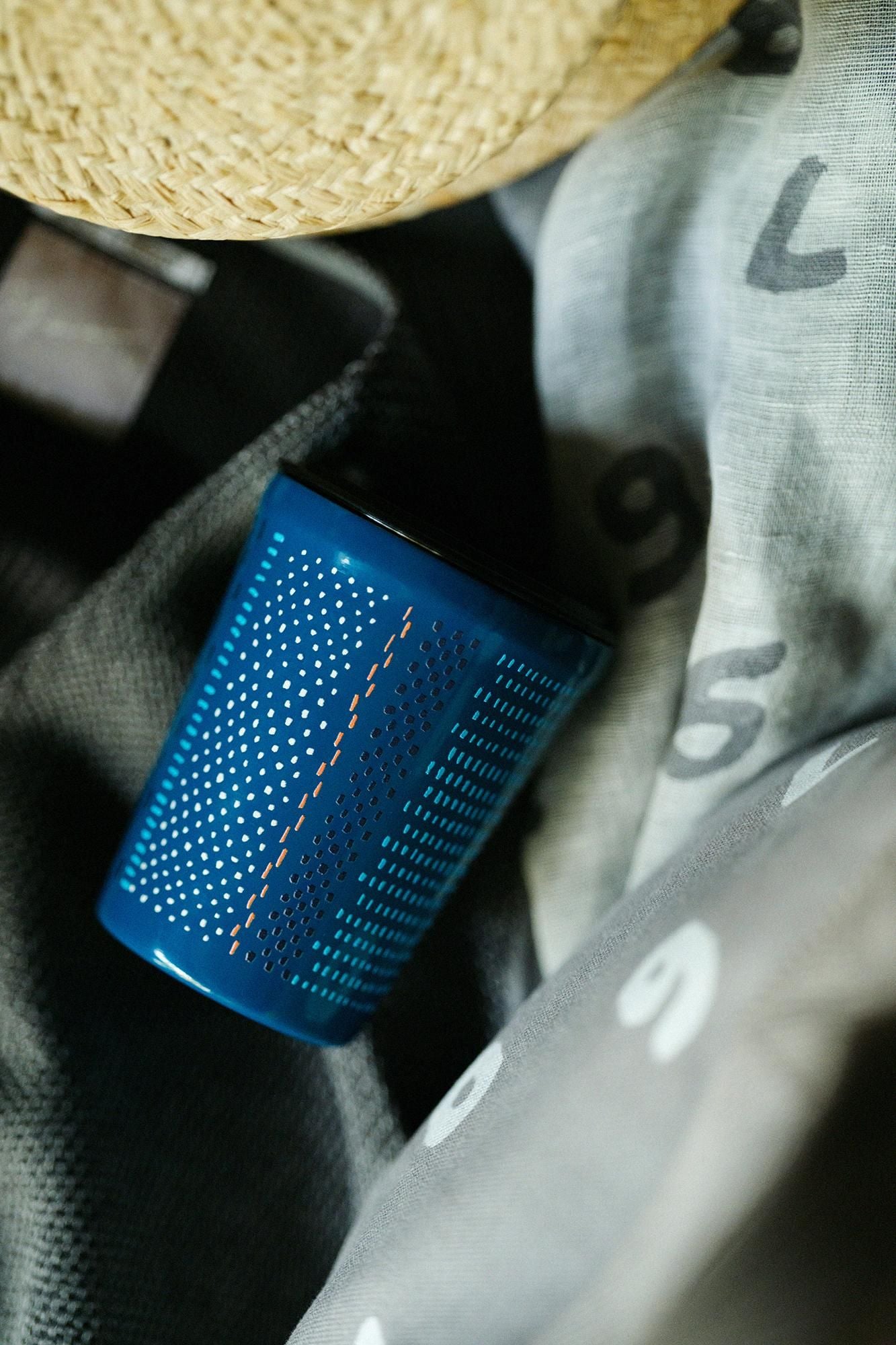 蓋付きタンブラー／霰縞（あられじま）