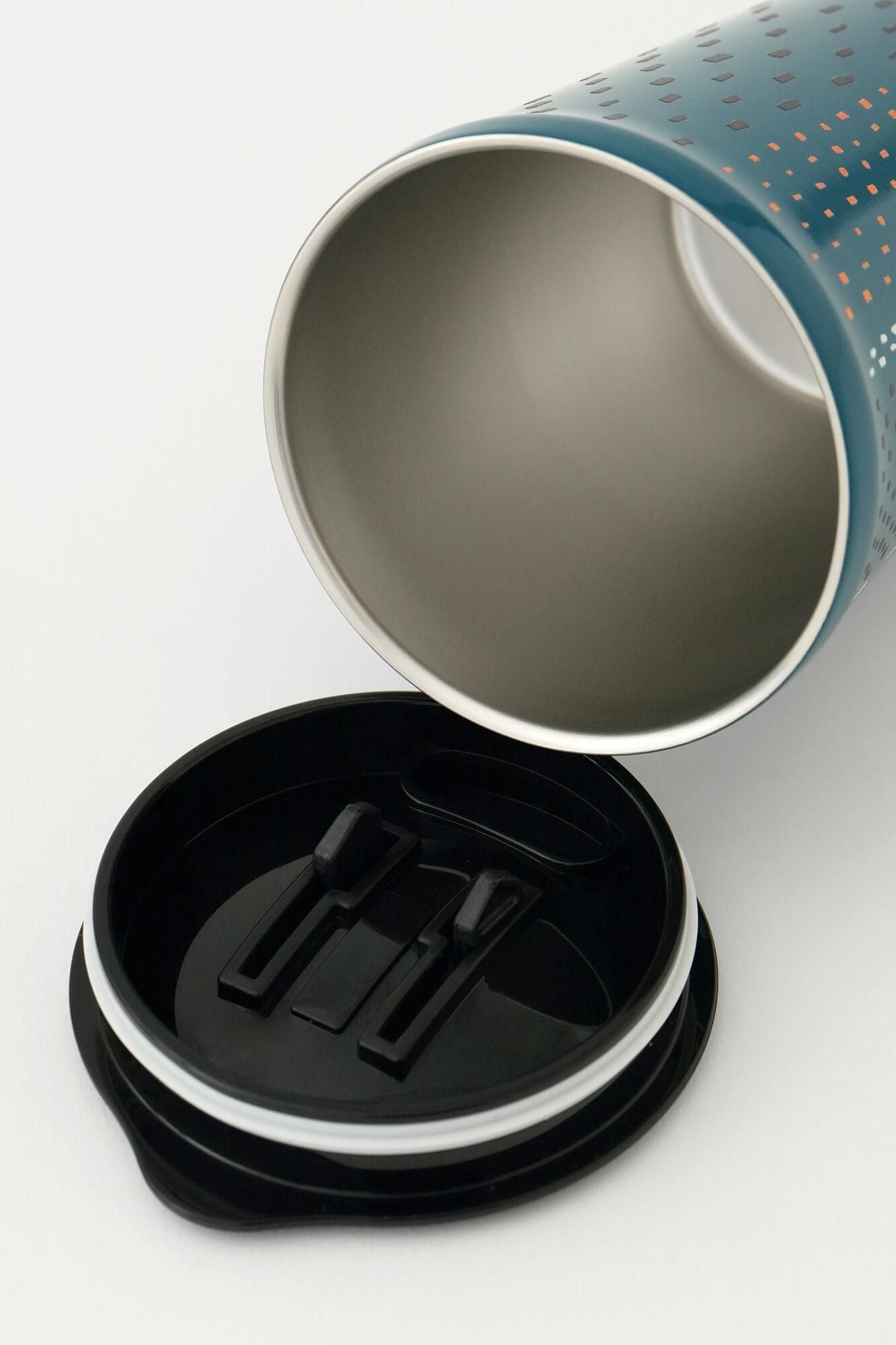 蓋付きタンブラー／霰縞（あられじま）