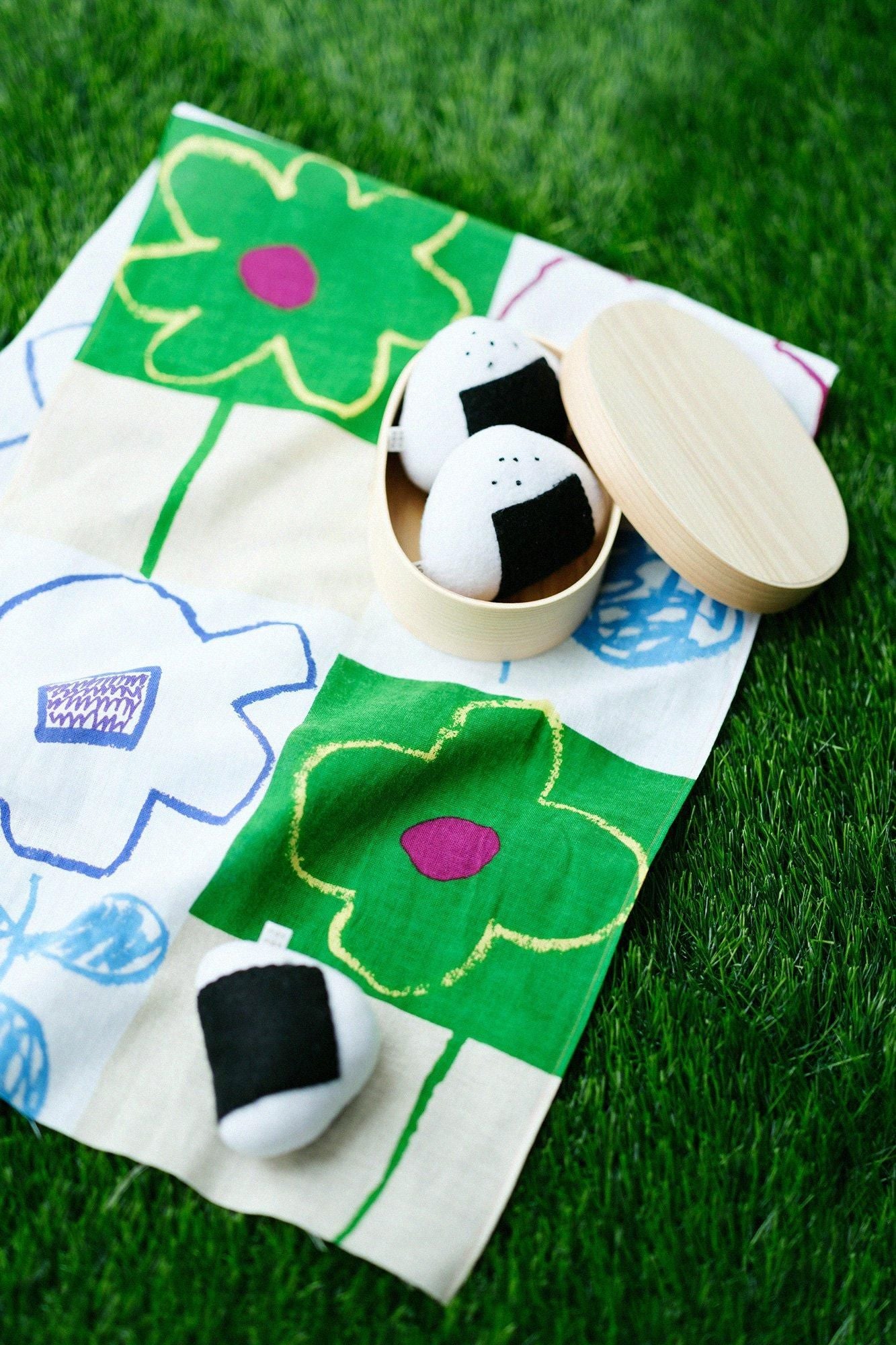 伊勢木綿 textile手ぬぐい／わらわ