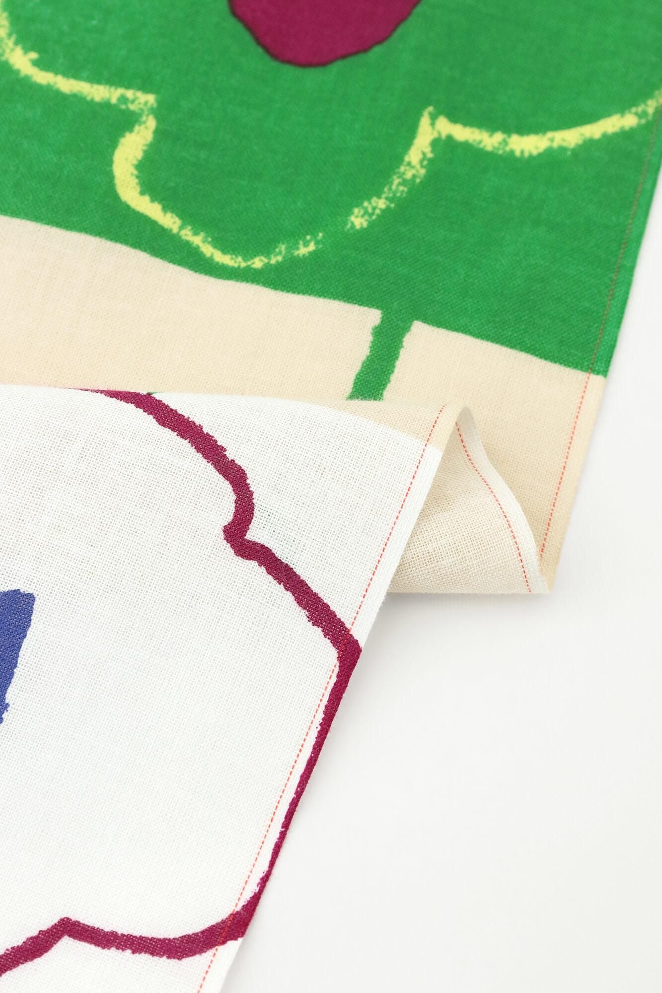 伊勢木綿 textile手ぬぐい／わらわ